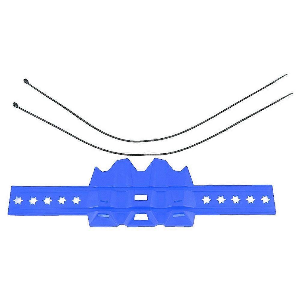 Universal Motorcycle Exhaust Pipe Protector Cover Guard Anti Hot Blue