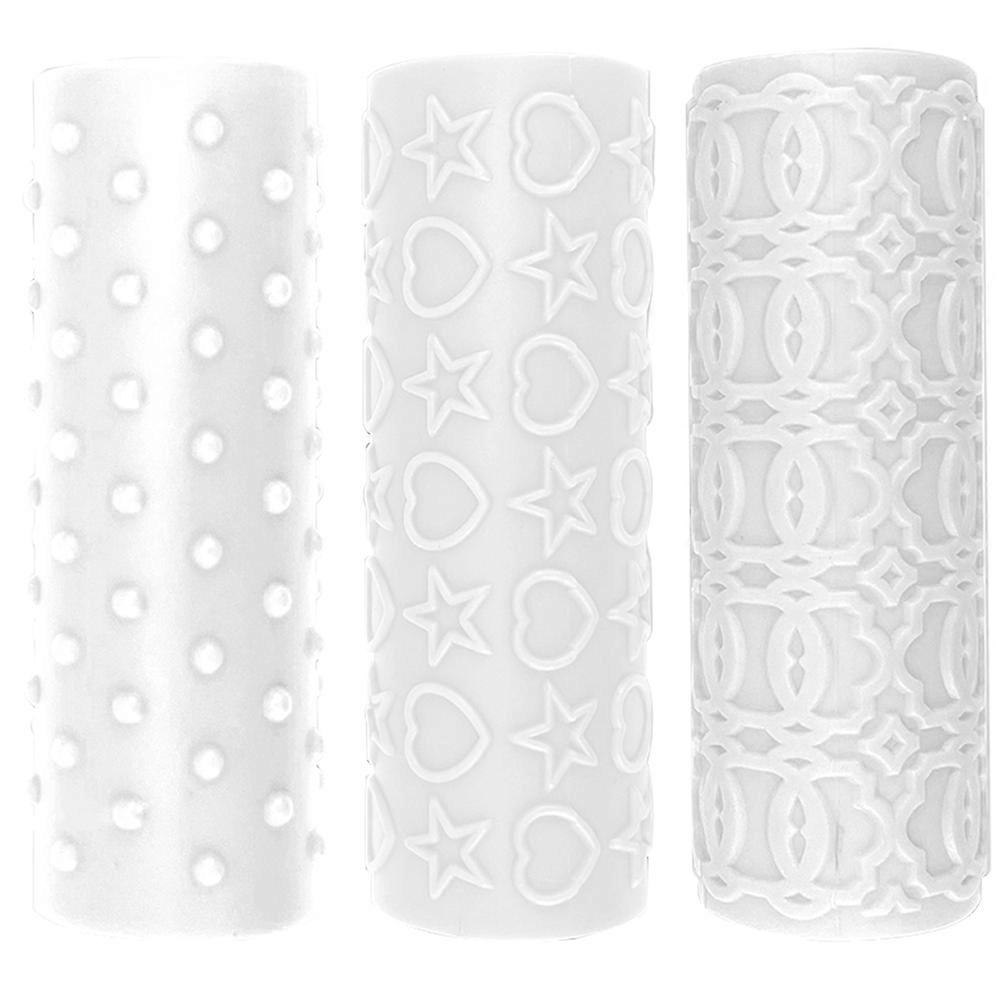 Clay Twig Rollers Texture Roller for Polymer Clay 6Pcs for DIY Craft Projects
