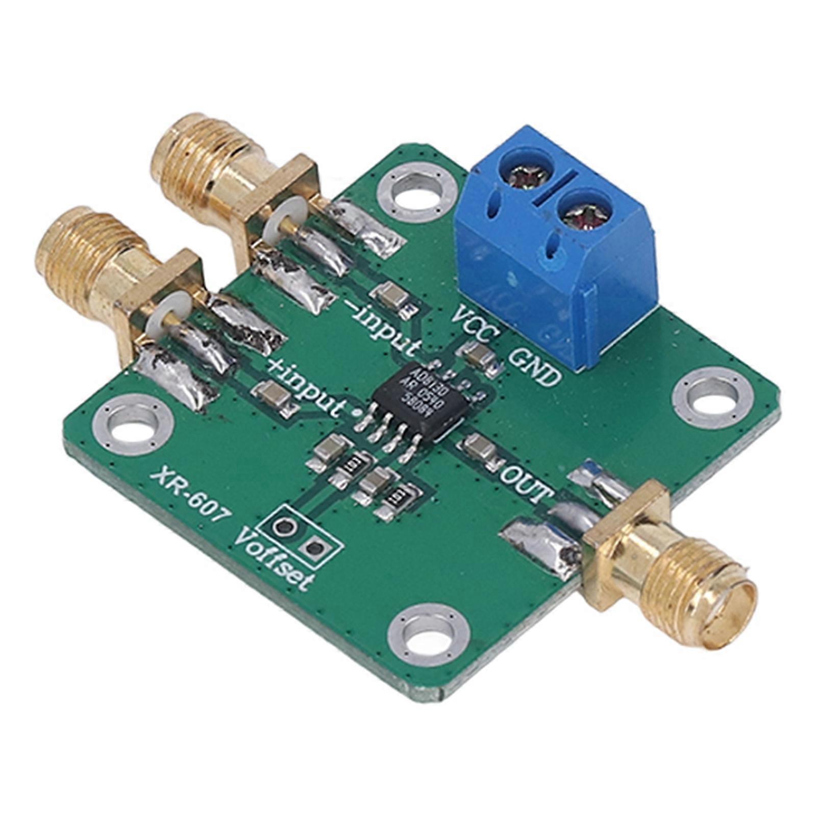 Double-ended to single-ended RF differential amplifier, AD8130 electrical component