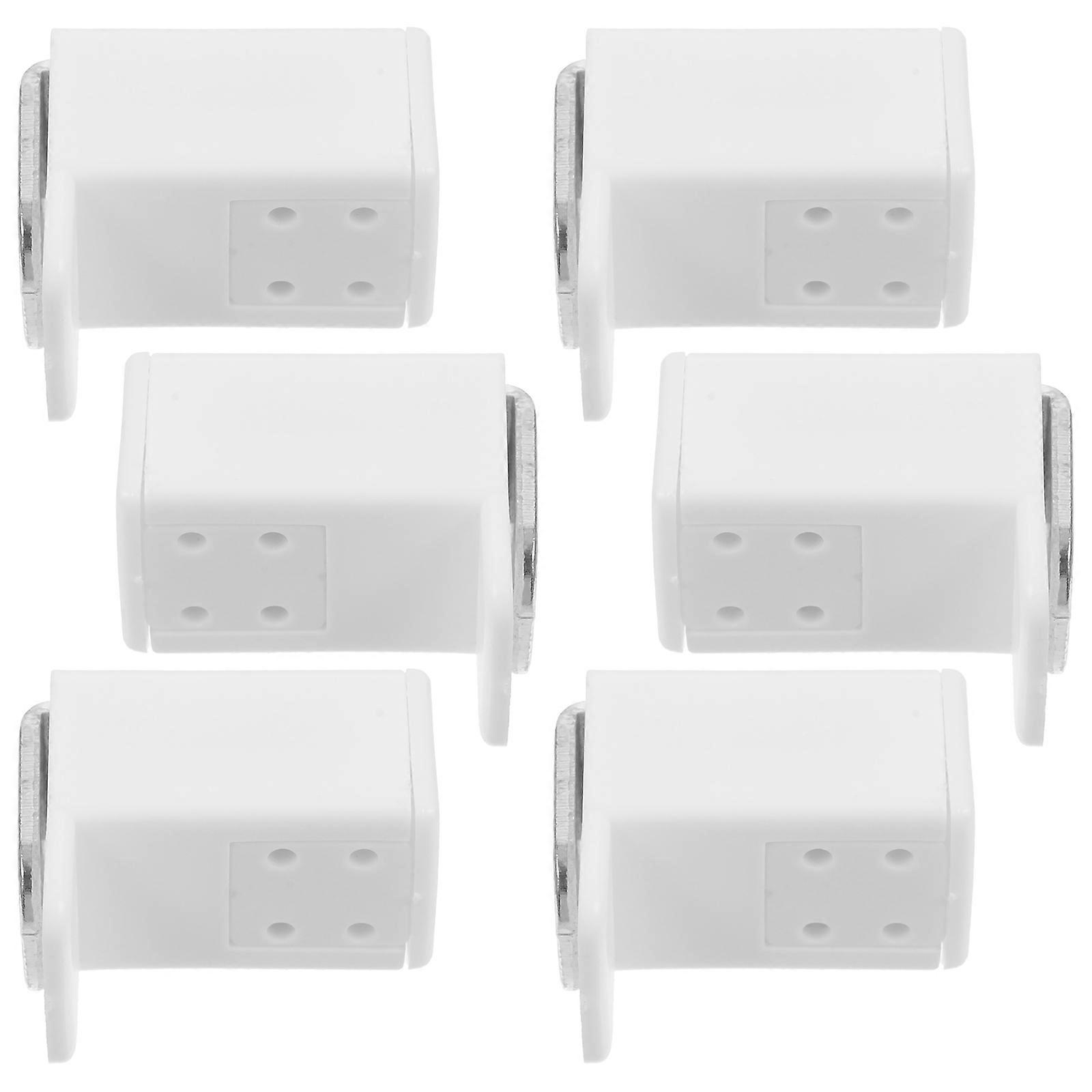 White Blind Brackets Pleated Blind Bracket for Curtain Hold 18Pcs