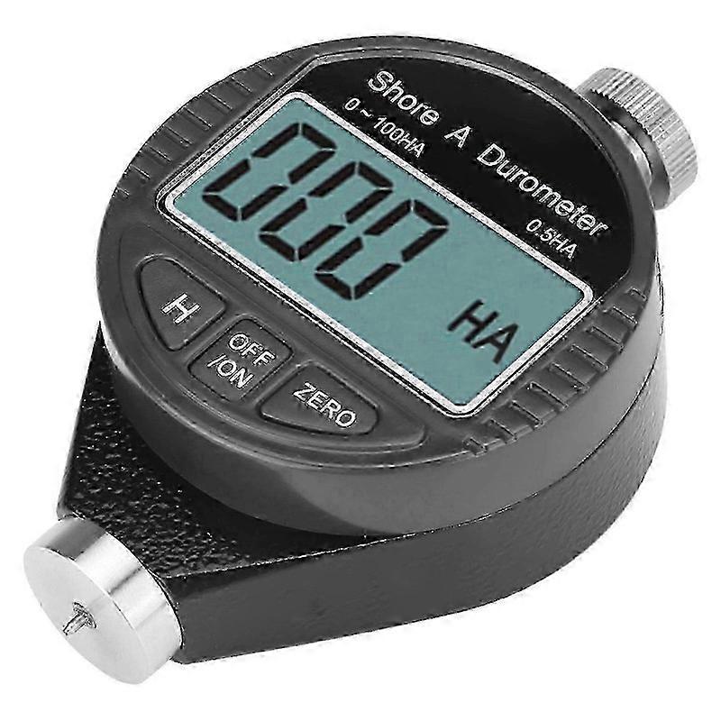 LCD Display Digital Hardness Tester for Rubber - 100HD Shore Durometer