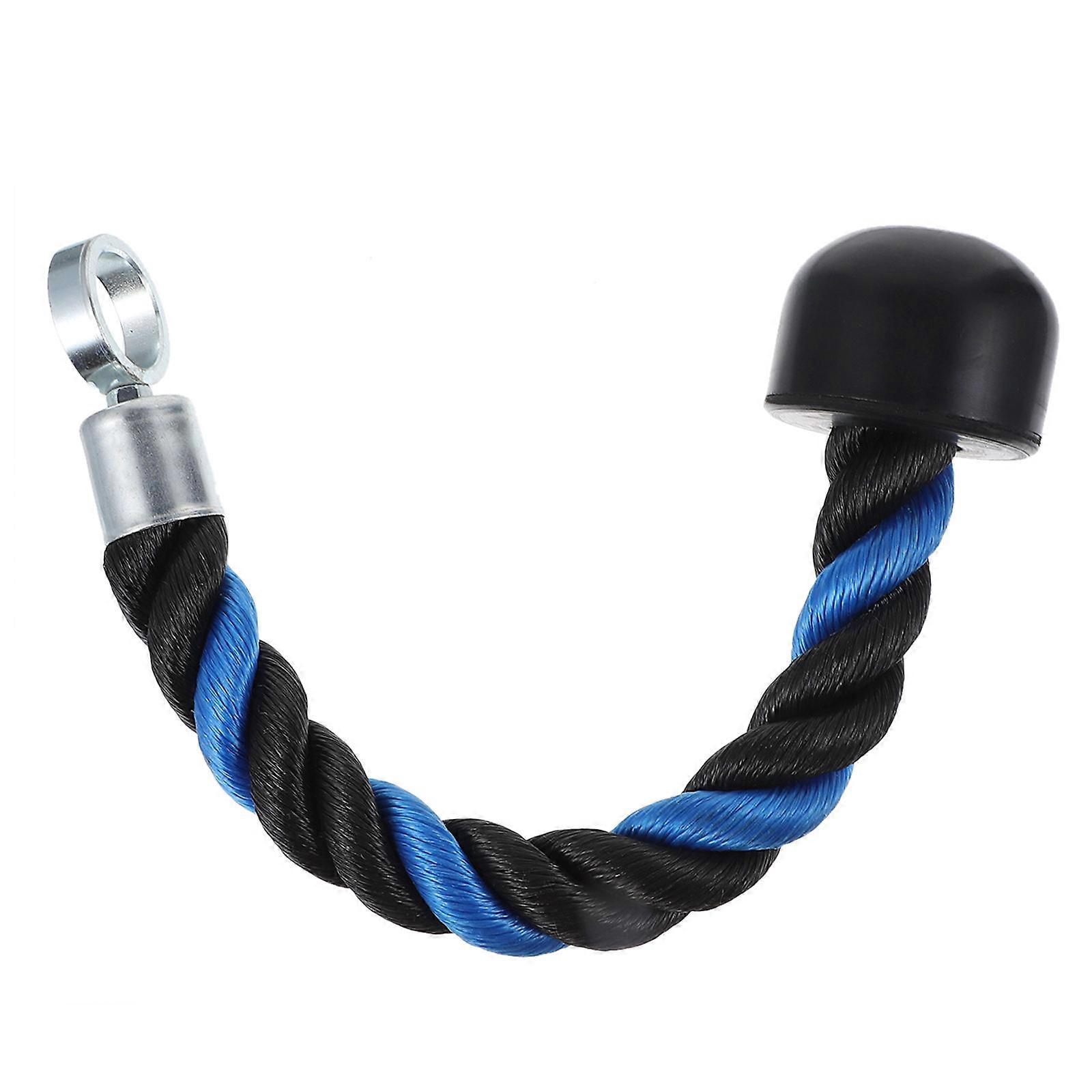 Cable Rope Triceps Pull Down Cord Gym Equipment Fitness Routine Nylon and Rubber Heavy Duty 1Set