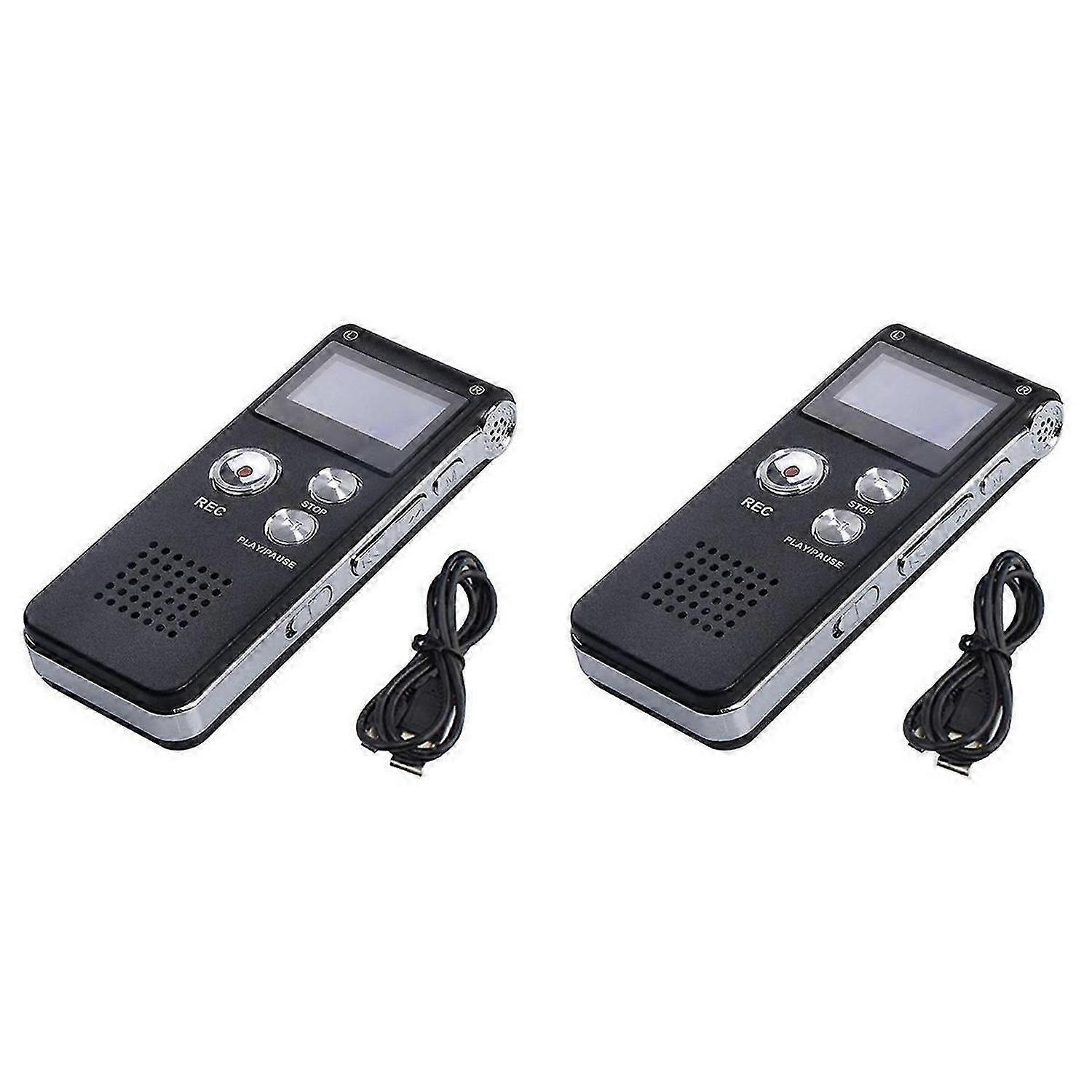 8G Voice Recorder, High-Definition Noise Reduction MP3 Player