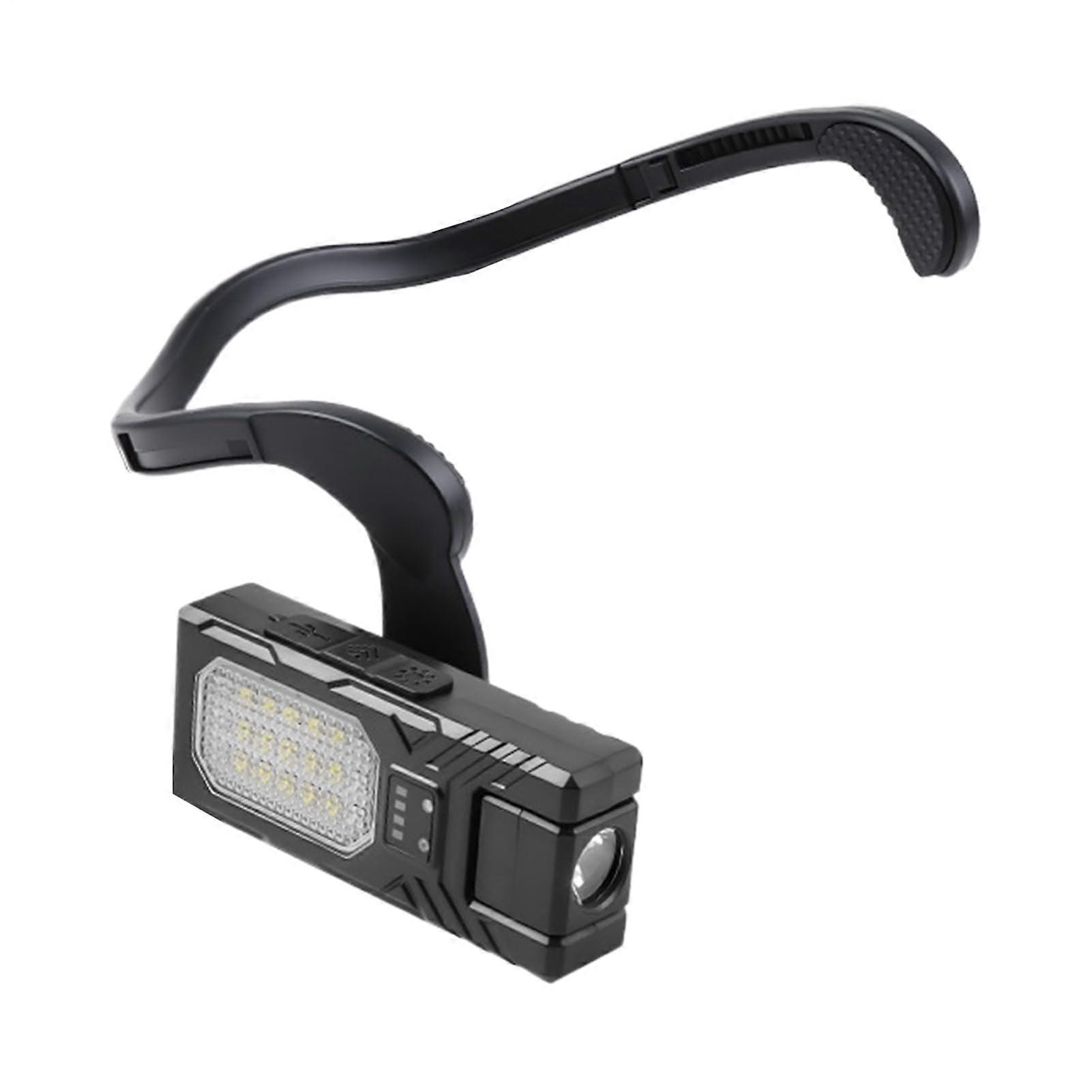 Ear Worn Headlamp Rechargeable LED Light For Reading And Outdoor Camping Hands Torch Lightweight Wearable Headlamp