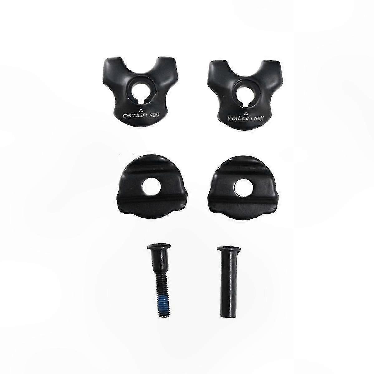 Carbon Seatpost Clamp for 7x9mm Rails, Oval/Round Bicycle Tube Adapter