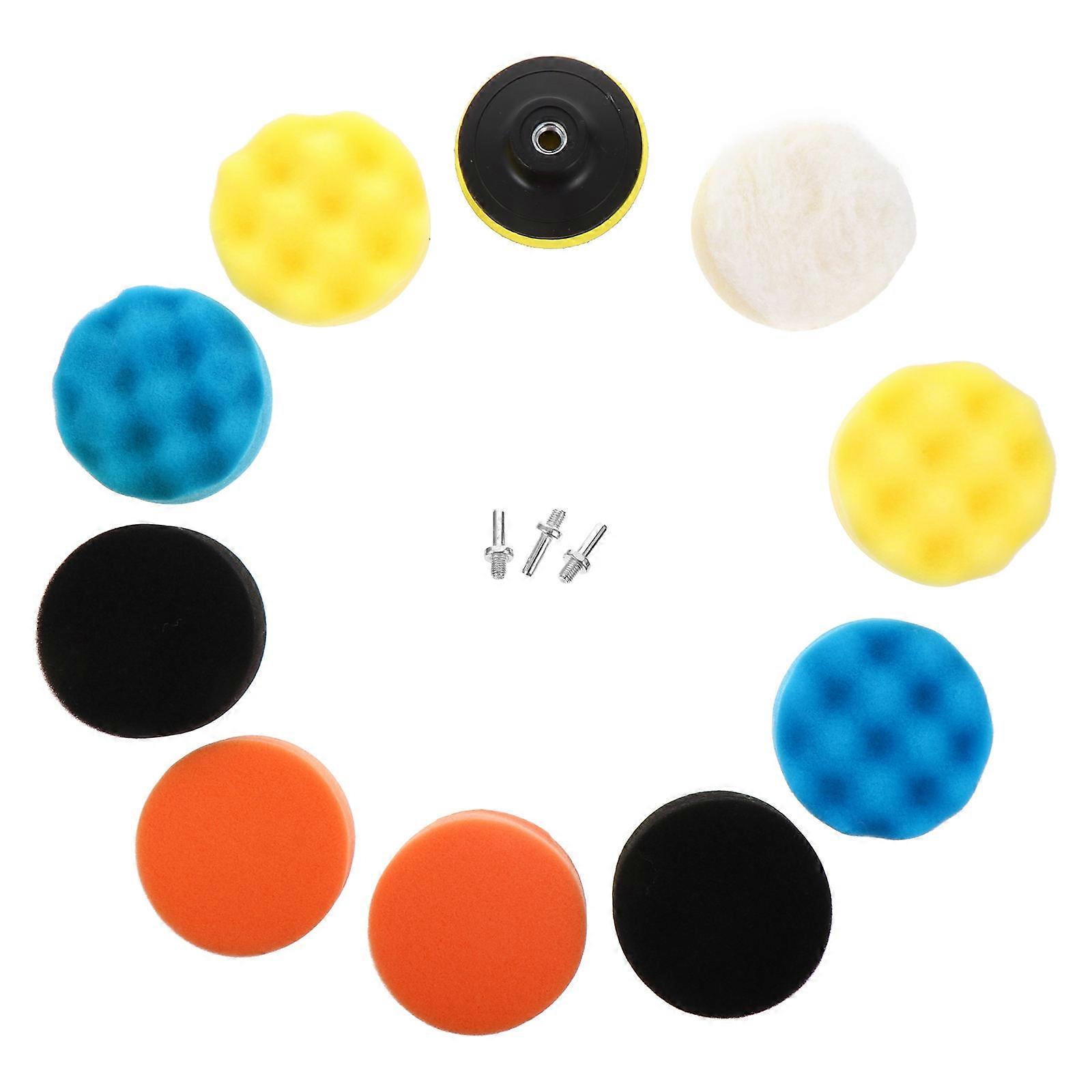 Car Polishing Sponge Wheel for Buffing 25Pcs Car Polishing and Buffing Sponge Pads Kit