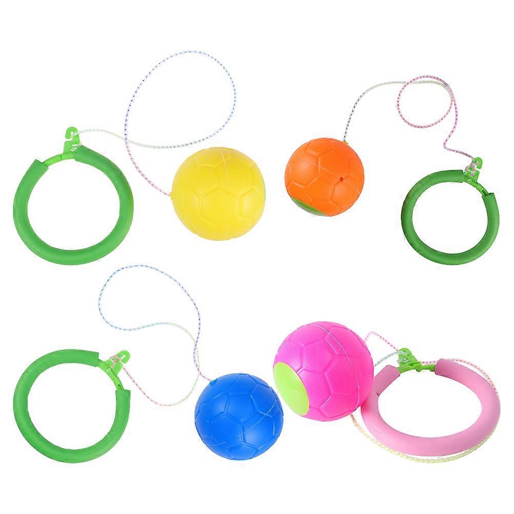 Skip Ball Ankle Toy Jumping Ring for Exercise and Fun 4Pcs