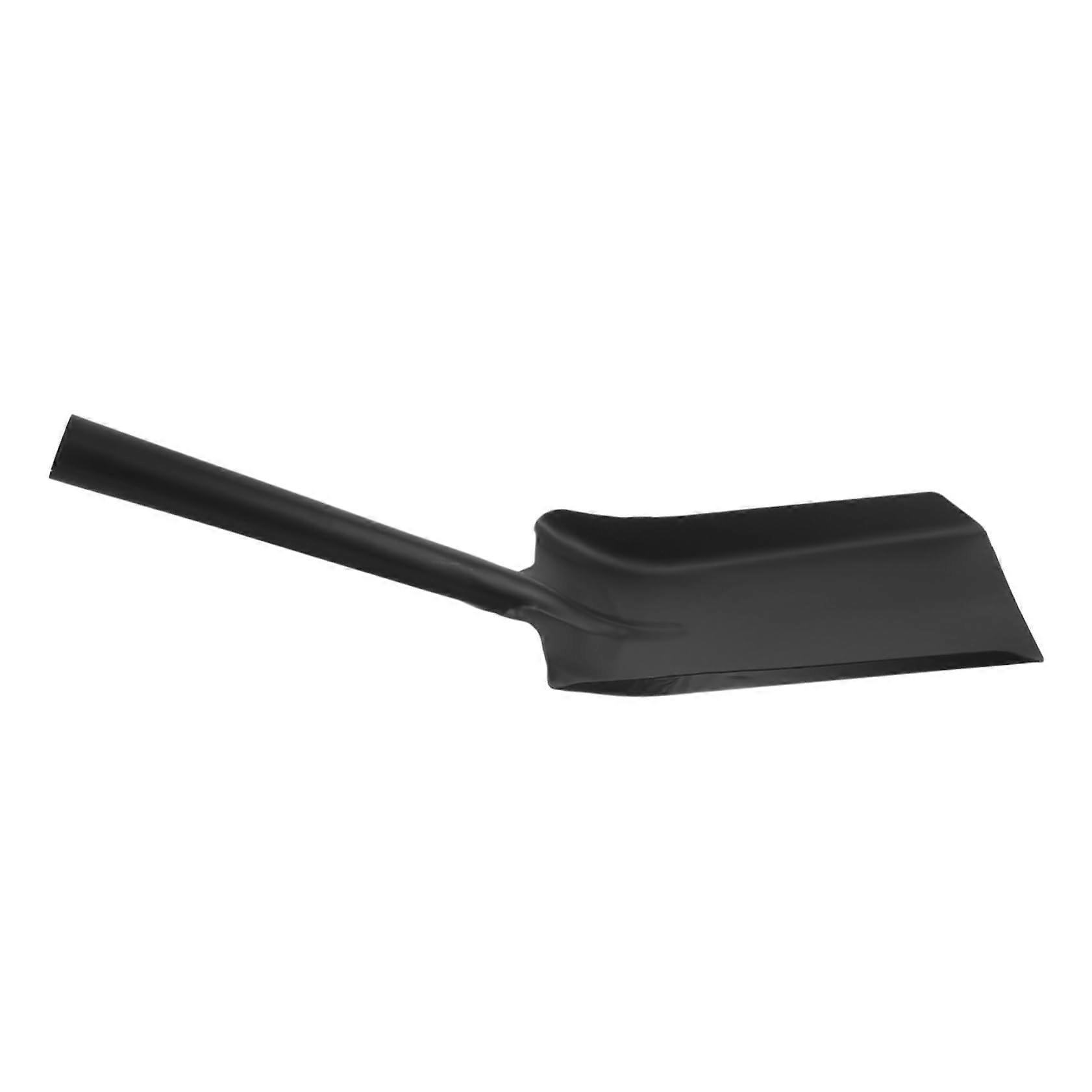 Stainless Steel Fireplace Ash Coal Spade No Handle Small Scoop Heavy Duty Extra Large Head Smooth Edges Easy Clean