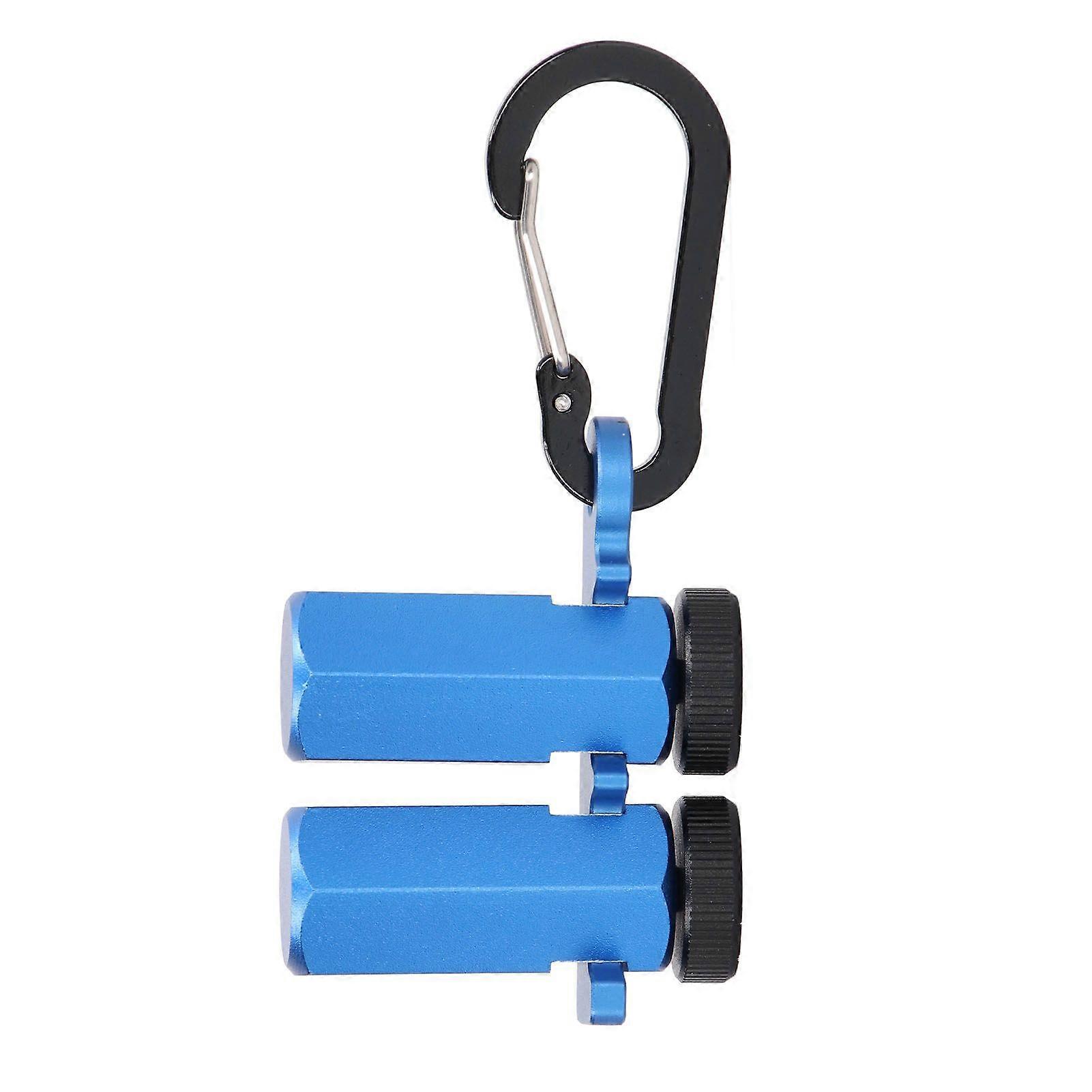 Stair Gauges for Framing Square Tall Stops Attachment Jigs Non Slip with Holder Aluminum Alloy Blue