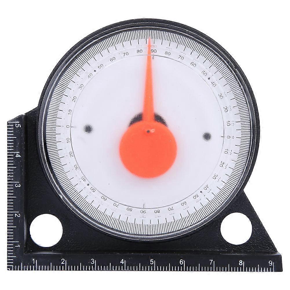 Multifunctional Plastic Slope Inclinometer Angle Finder Level Measuring Tool