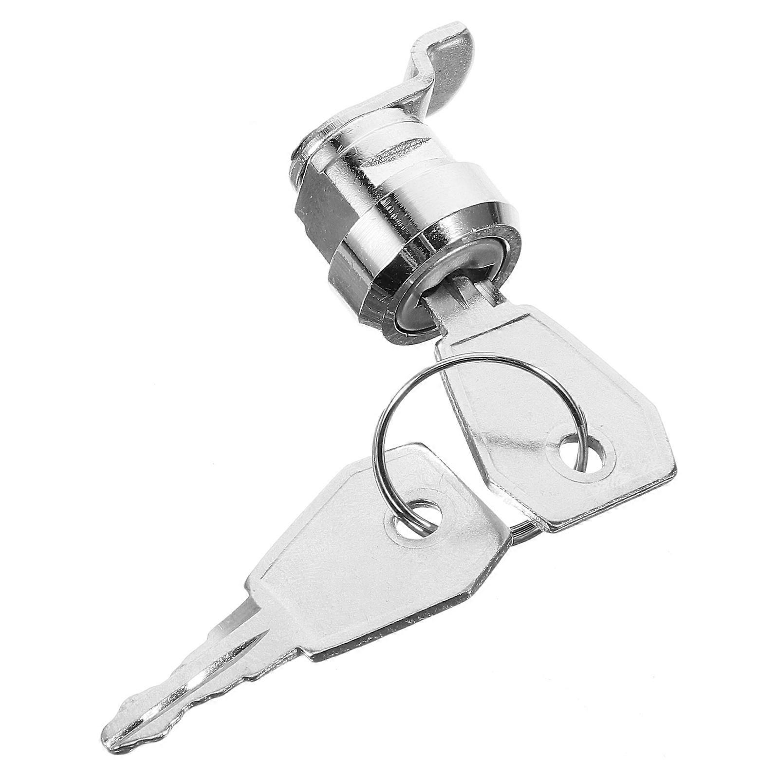 Electrical Panel Lock Mailbox Lock for Locking 3Sets Silver Stainless Steel