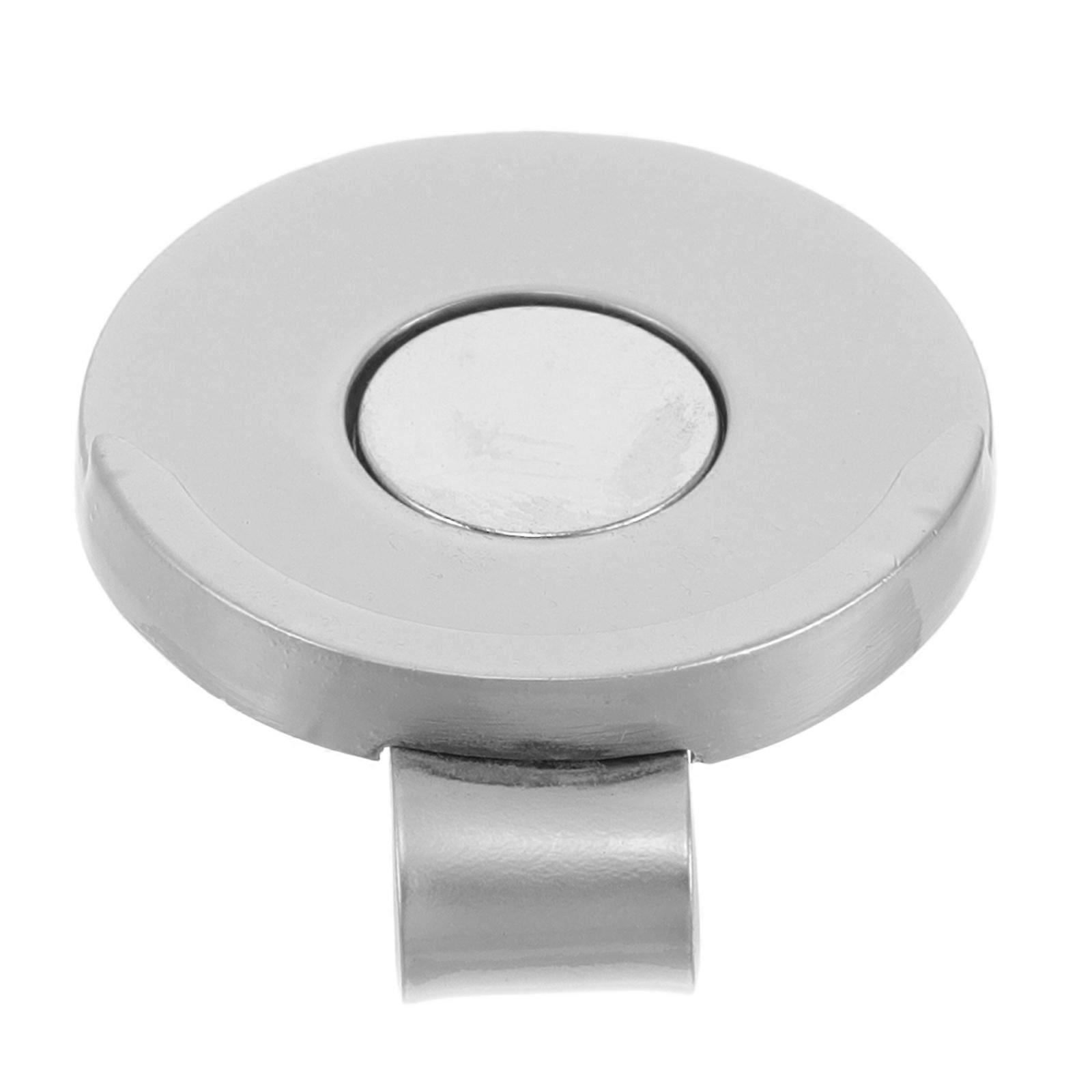 Golf Marker Hat Clip Magnetic Design 4Pcs Durable Silver Iron Clips