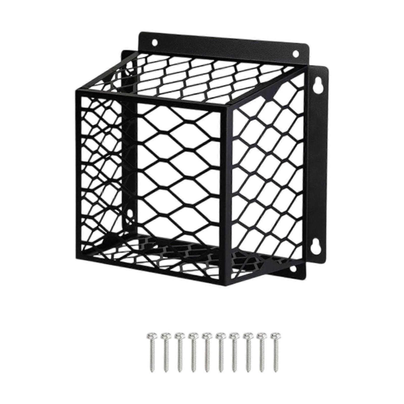 Exhaust Fan Cover For Dryer Vent Guard, Outdoor Use, Easy Setup, Black