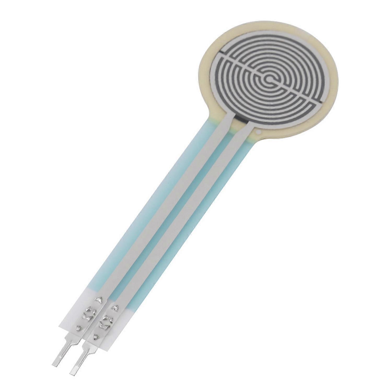 Features: 
This is a force sensing resistor with a round, 1.27cm diameter, sensing area. 
This FSR w