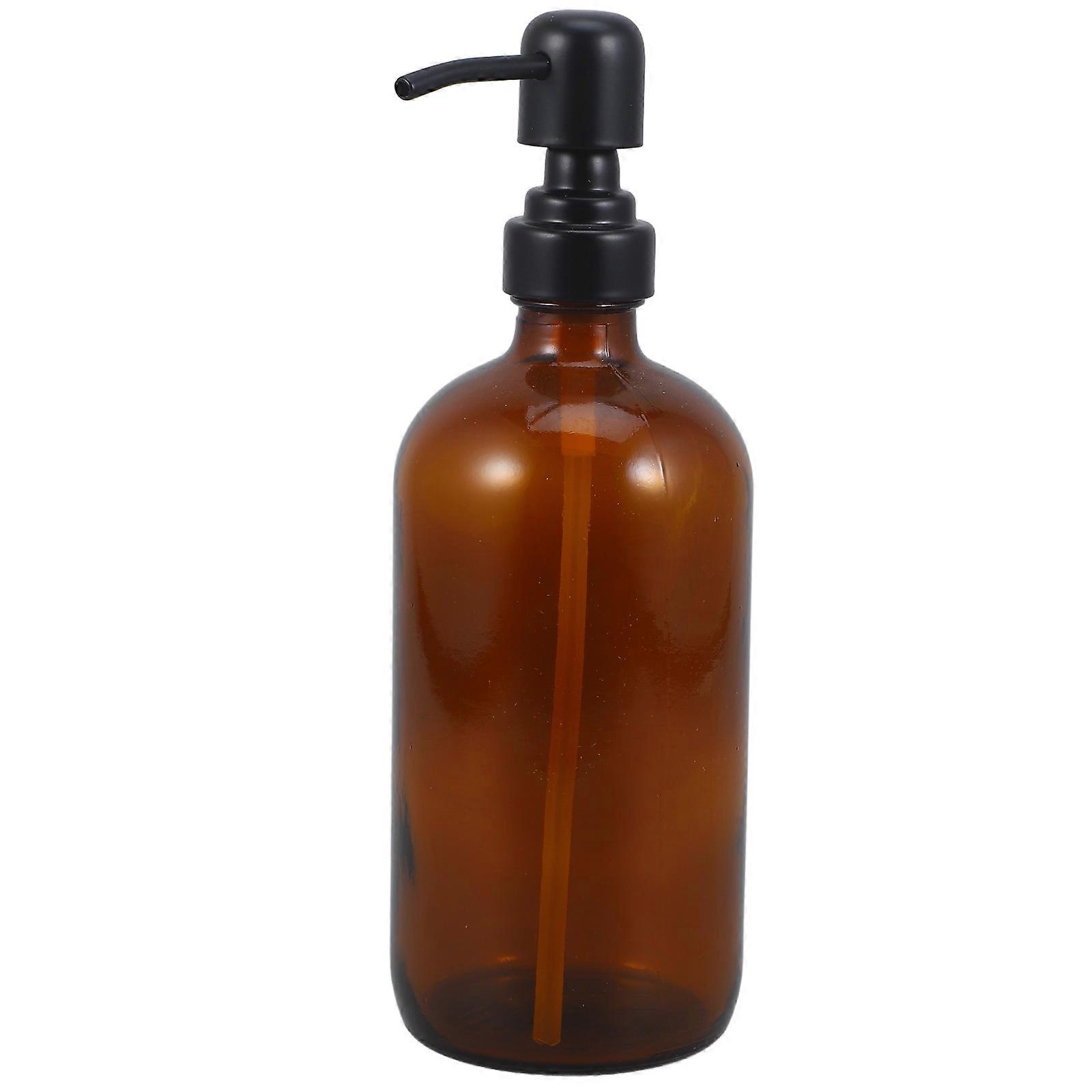 Multi-Functional 4Pcs Pump Bottles For Storing Shampoo And Other Liquids In Rectangular Shape Suitable For Bathroom And Office