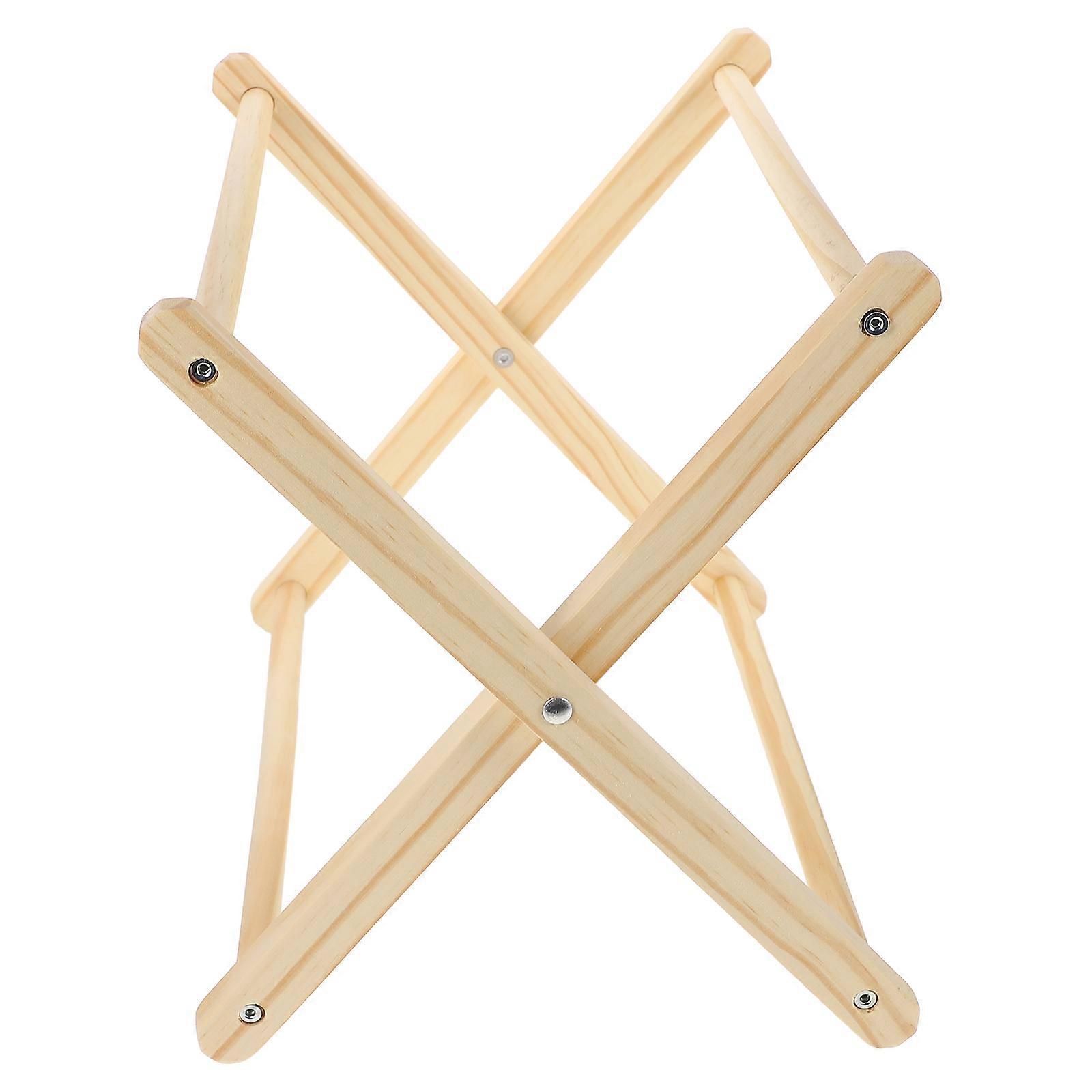 Desktop Book Rack for Storage Use 2Sets Macrame Magazine Display Holder