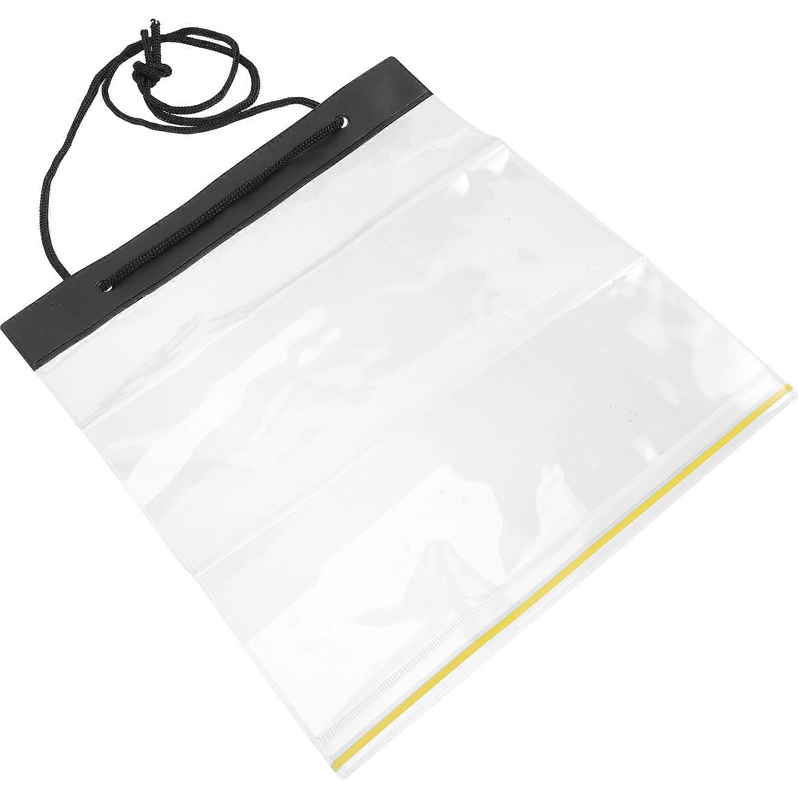 Tear Resistant Map File Bag With Drawstring Closure Ideal For Traveling And Camping Organizing Documents 2Pcs