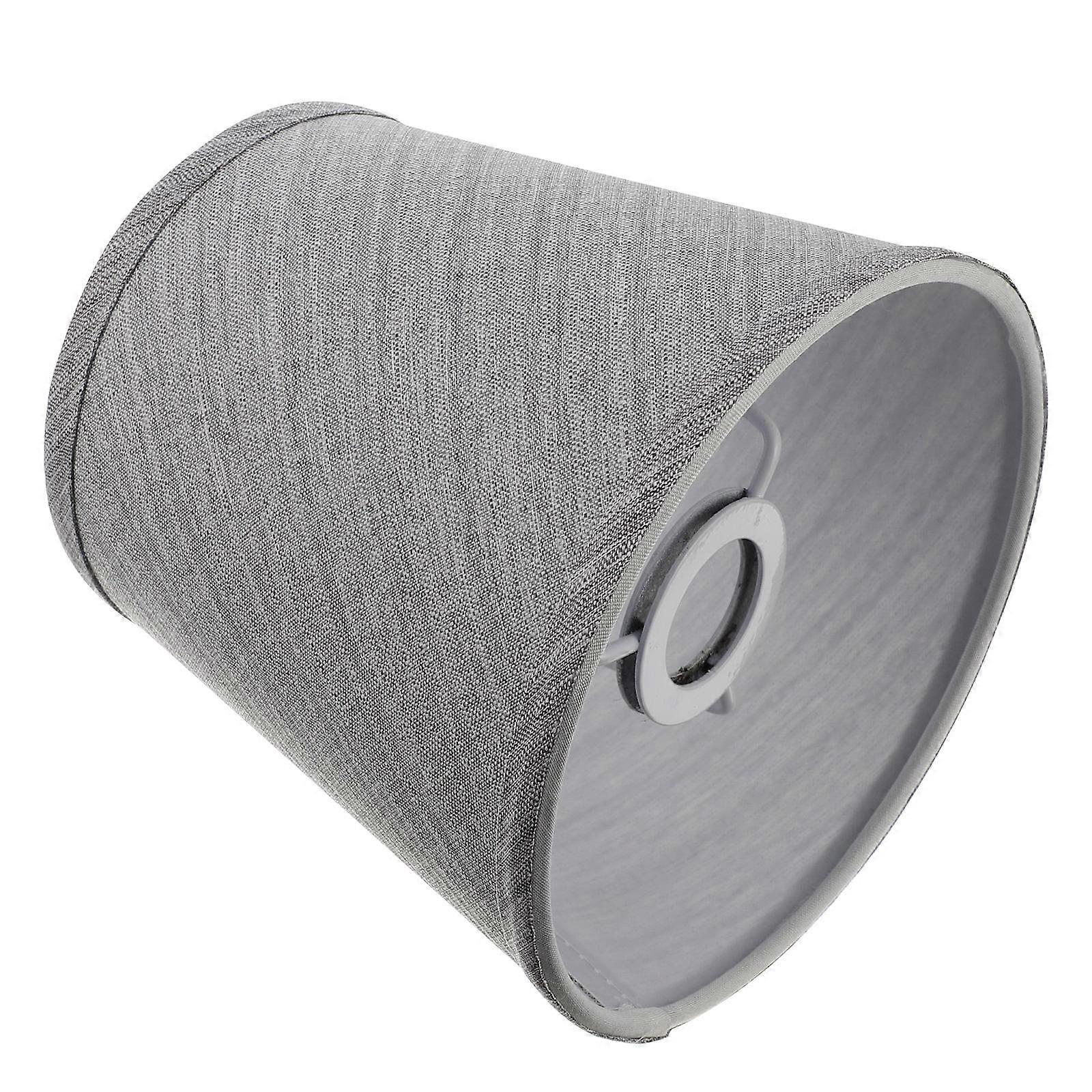 Grey Cloth Lampshade for Wall Lamp Use 2Pcs Ceiling Light Supplies