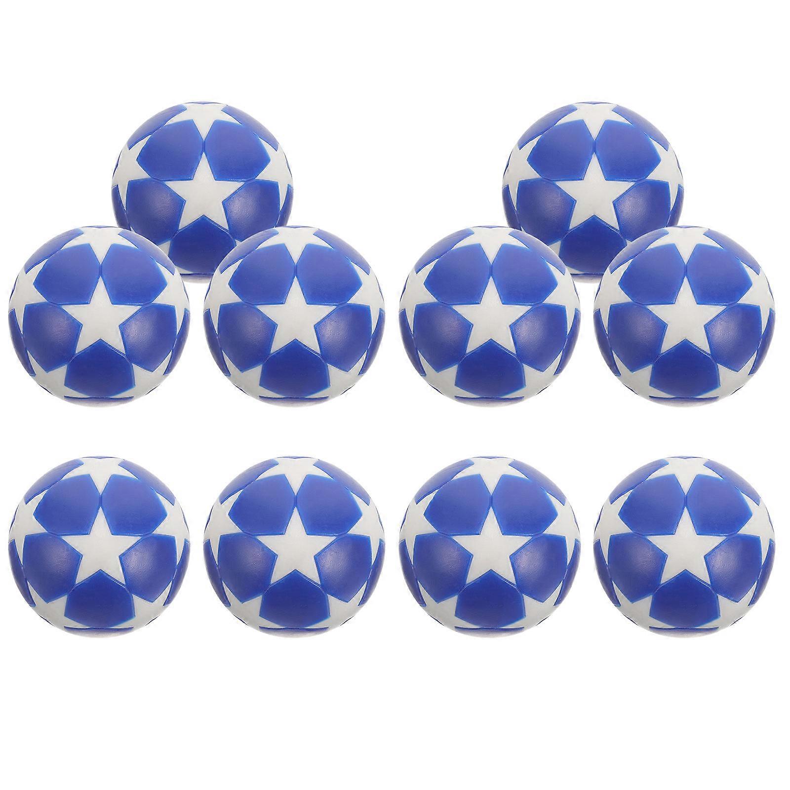 Plastic Table Soccer Balls Replacement for Foosball Table 40Pcs