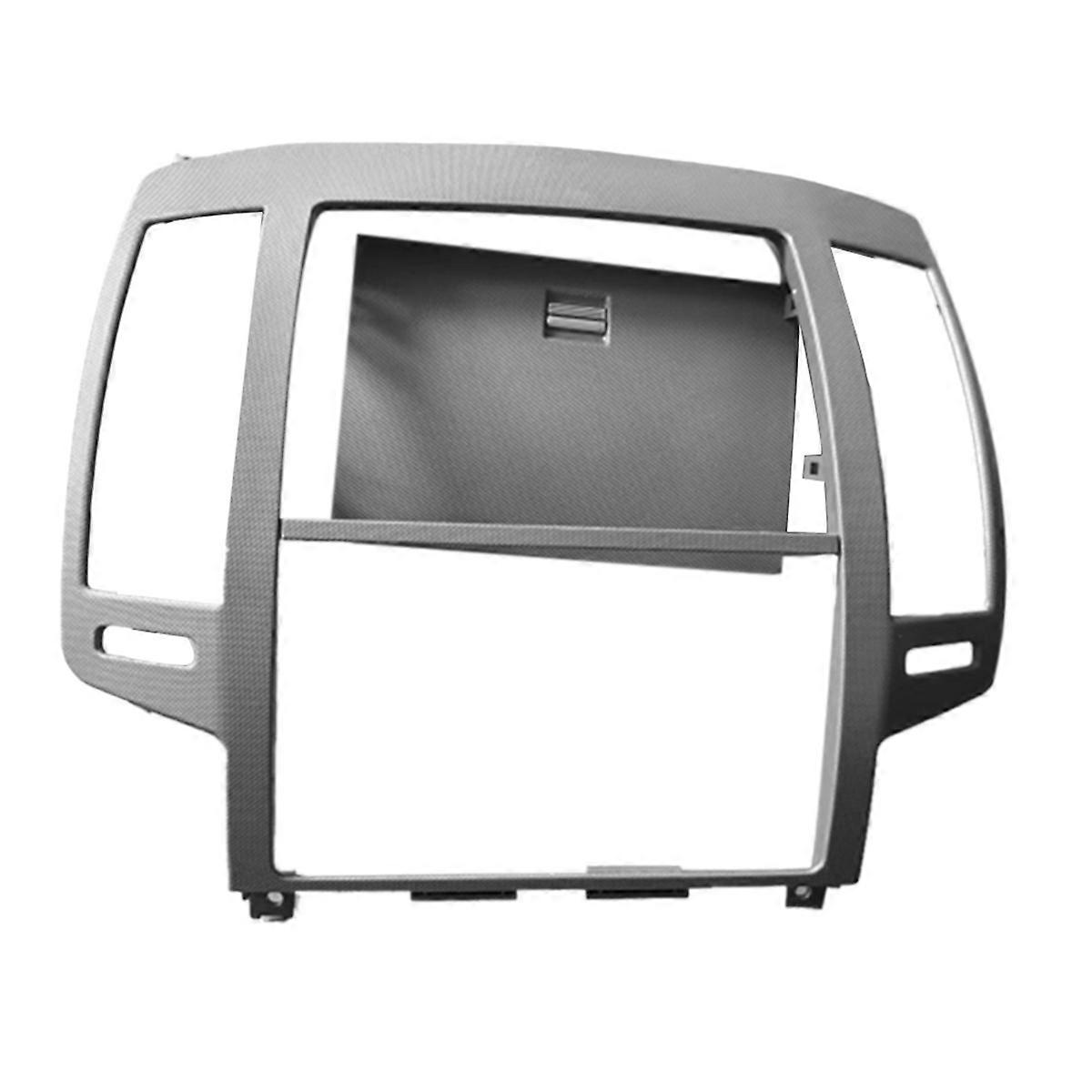 Car Dashboard Central Control Panel AC Air Outlet Frame Navigation Panel Trim Frame for 2004-2006