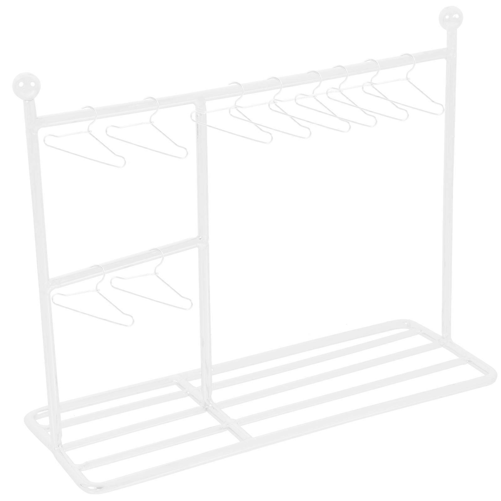 Mini Clothes Storage And Display Solution For Children And Girls In Simple Style 3 Sets