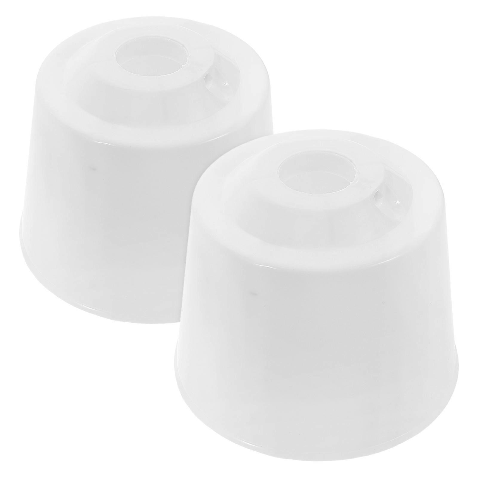 Cover Ceiling Fan Canopy Base for Debris Prevention 4Pcs