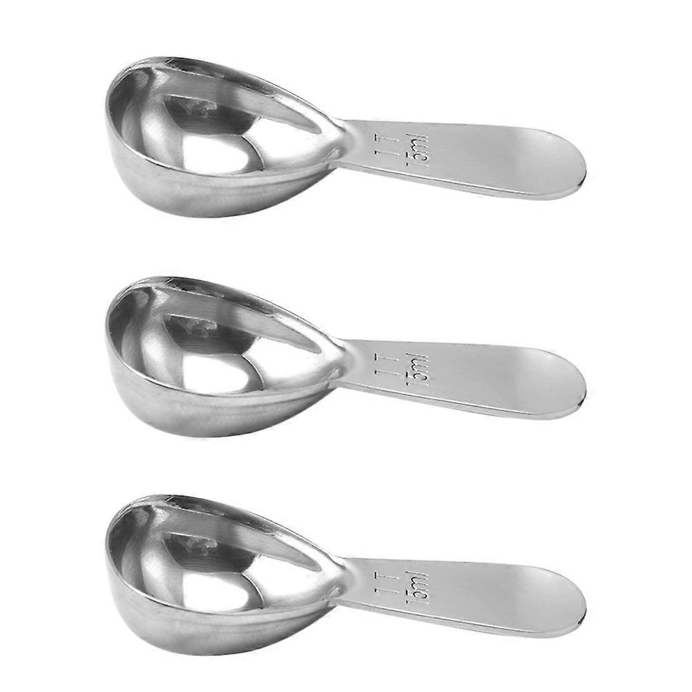 Stainless Steel Coffee Measuring Spoons for Scooping 12Pcs Silver