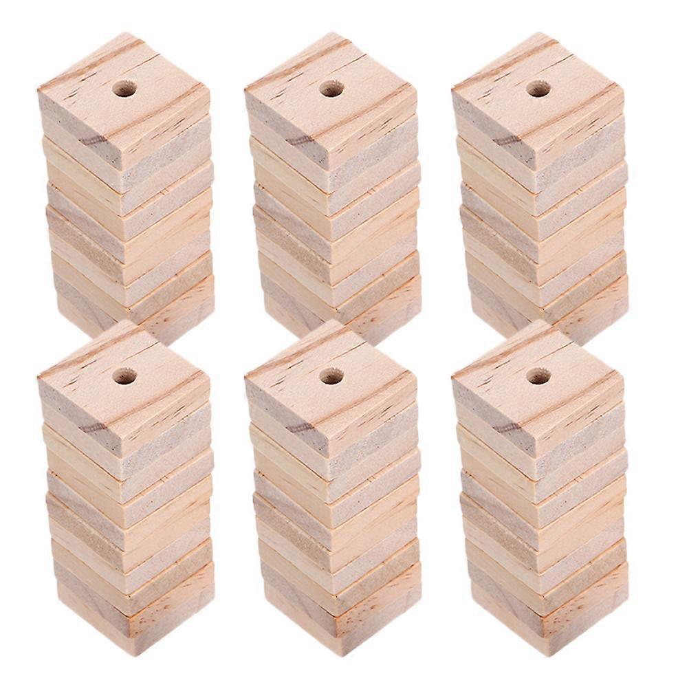 Parrot Chewing Accessories Wood Blocks for Shredding 360Pcs Set