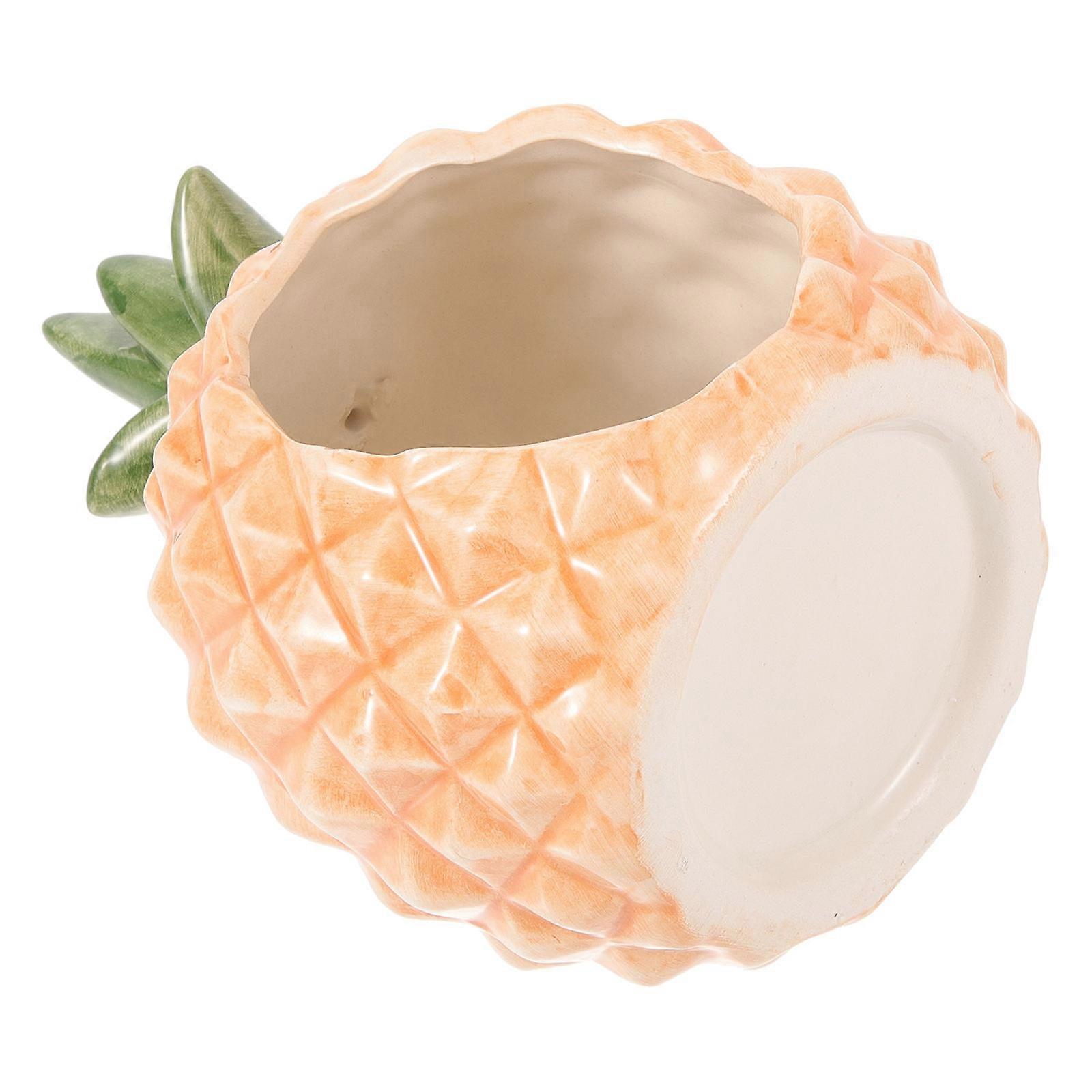 Cooling Pineapple Shape Hamster Hideout For Indoor Small Pets Perfect For Resting And Sleeping 5Pcs