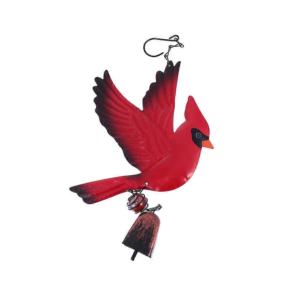 Chime Hanging Bell for Decoration 2Pcs Red