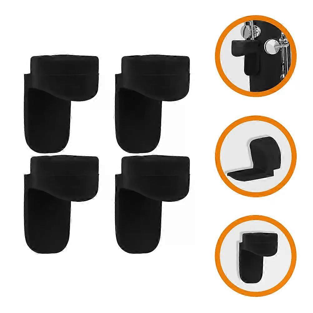 4 Pcs Round Long Handle Thumb Pad Clarinet Thumb Rest Clarinet Finger Rest Cushion Clarinet Cushion Pad Silicone Clarinet Thumb