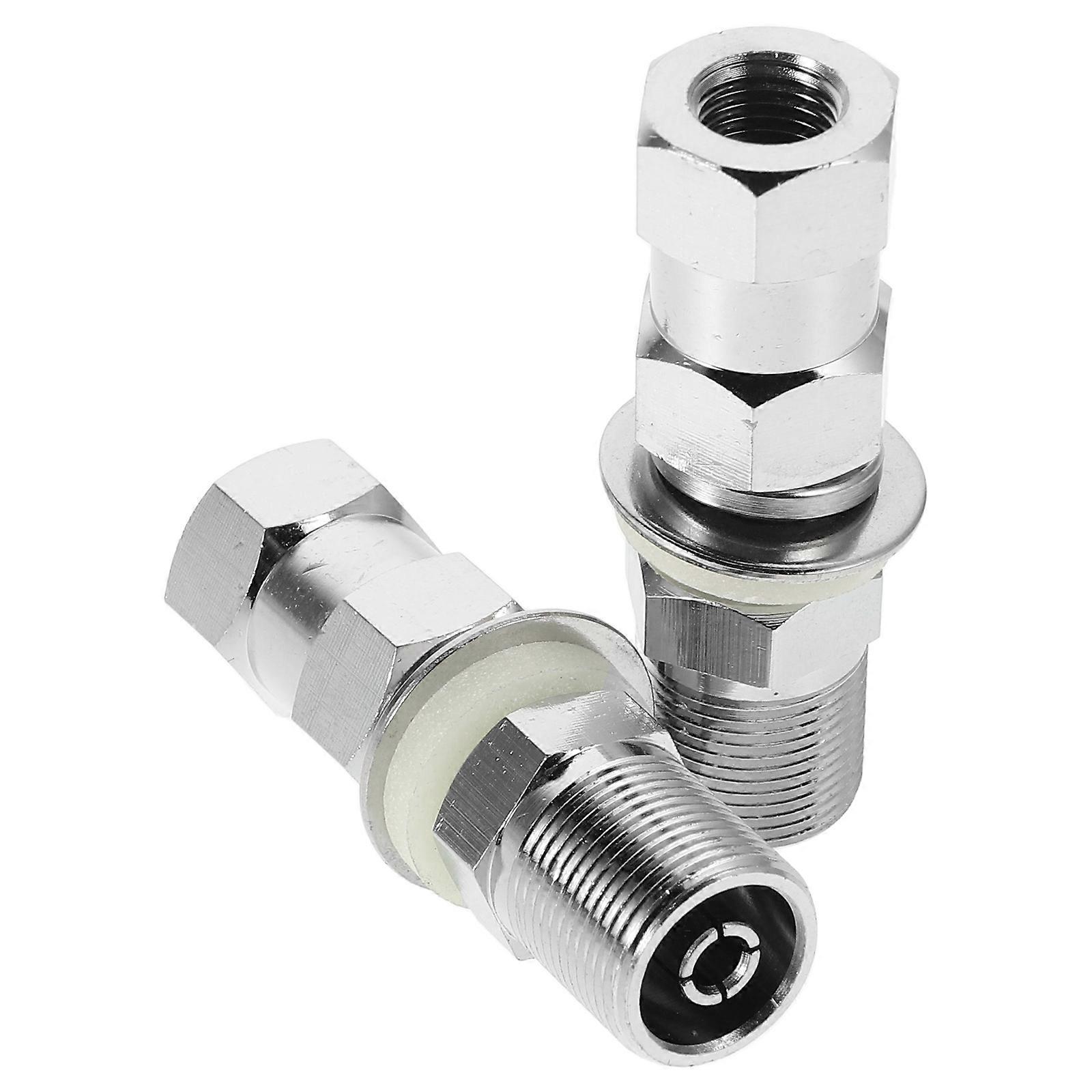 Silver Uhf Antenna Adapter for Reliable Connection 6Pcs