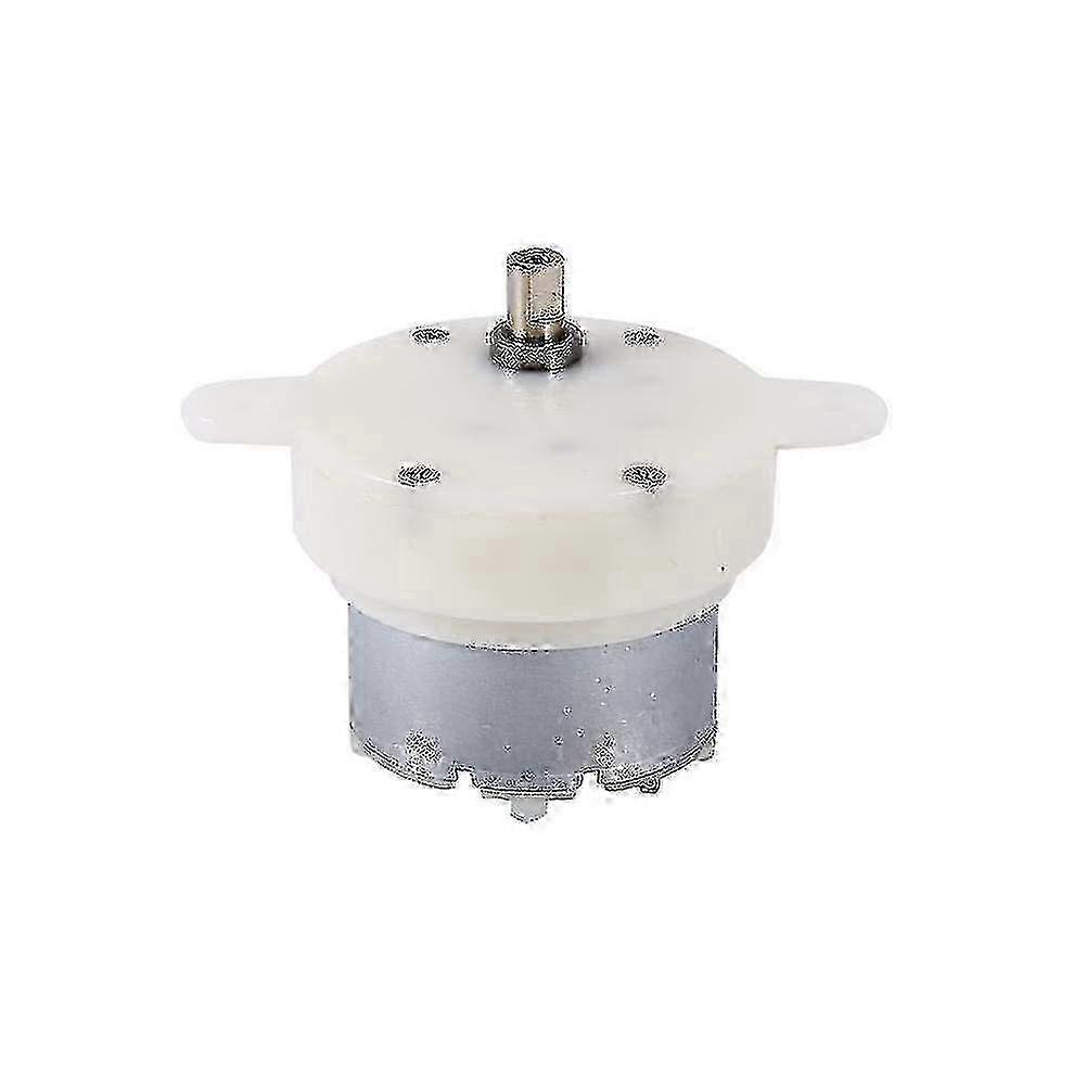 High Torque 12V DC Micro Gear Motor 3RPM Low-Speed Silent with 4mm Shaft