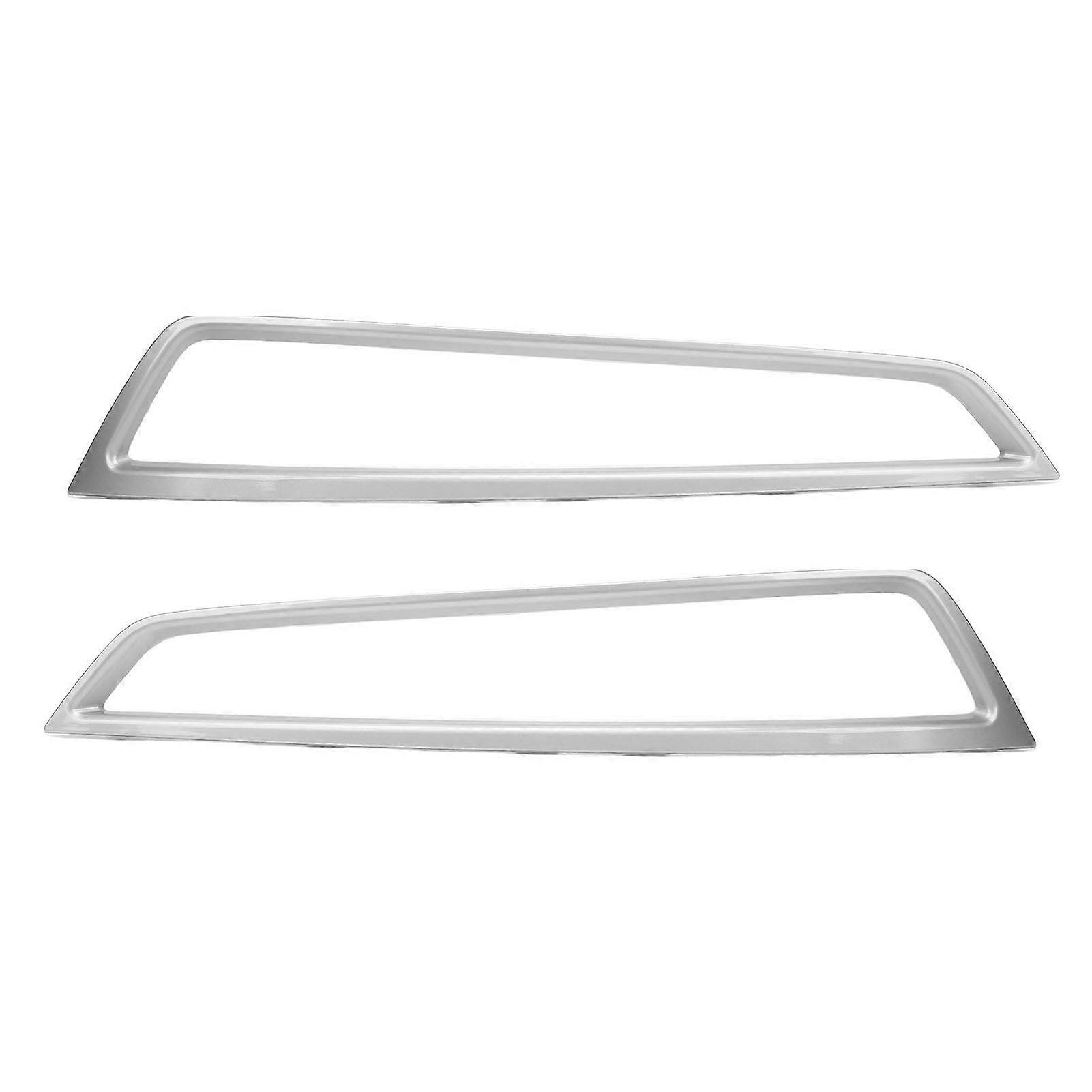 1 Pair Front Bumper Lower Grille Trim Left Right 71104STXA00 Decorative Seamless Fit Replacement for MDX 2010-2013 NO.0045