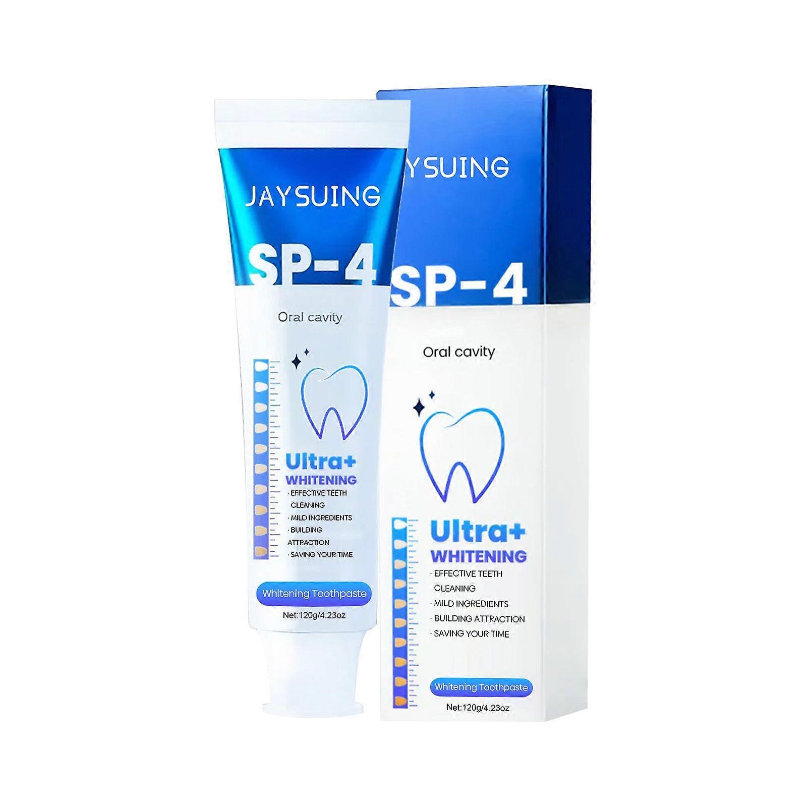 Jaysuing Whitening Toothpaste  Cleans Teeth Removes Yellow Stains Whitens
