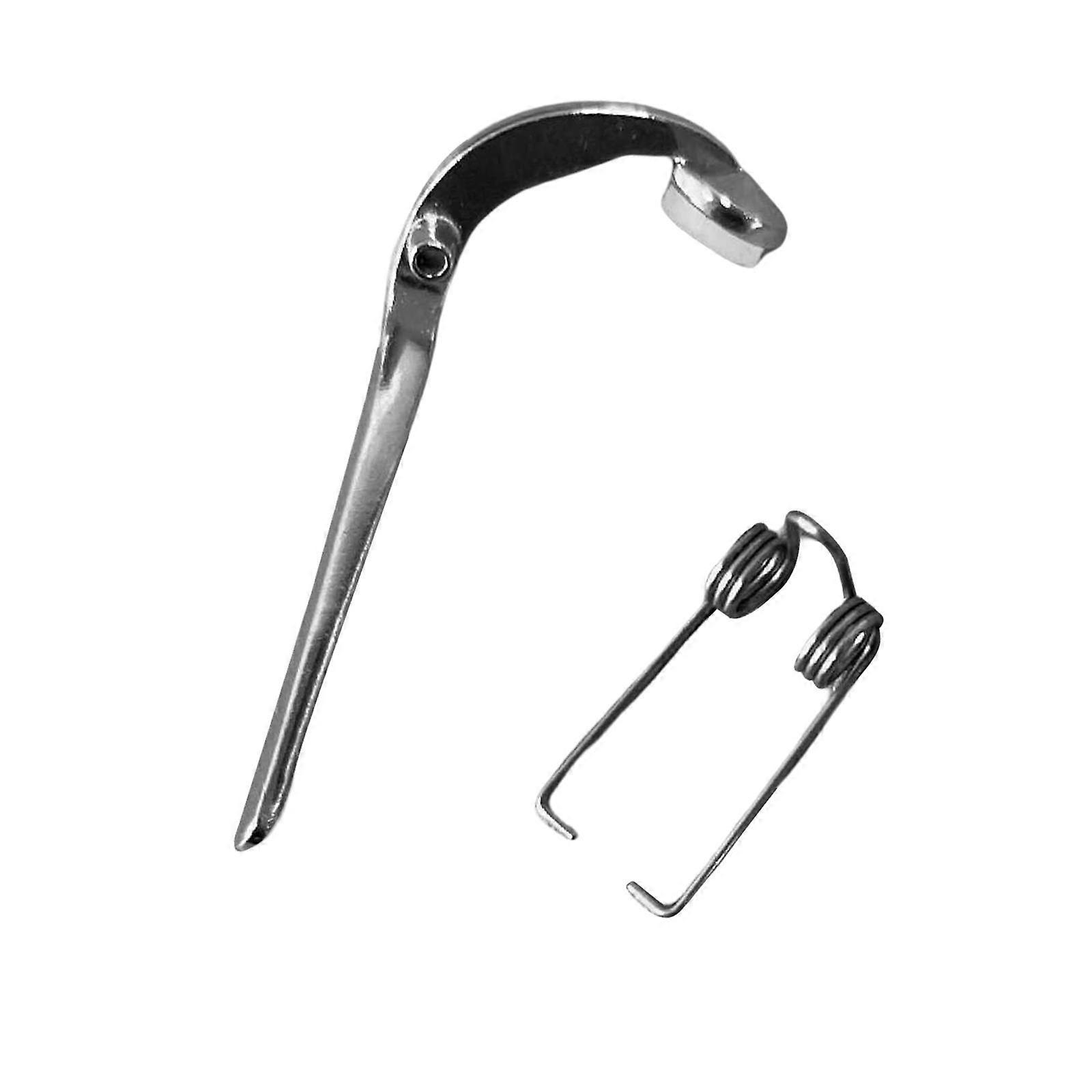 Trumpet Key Spit Valve Repairing Part with Pad for Wind Instrument bent tail