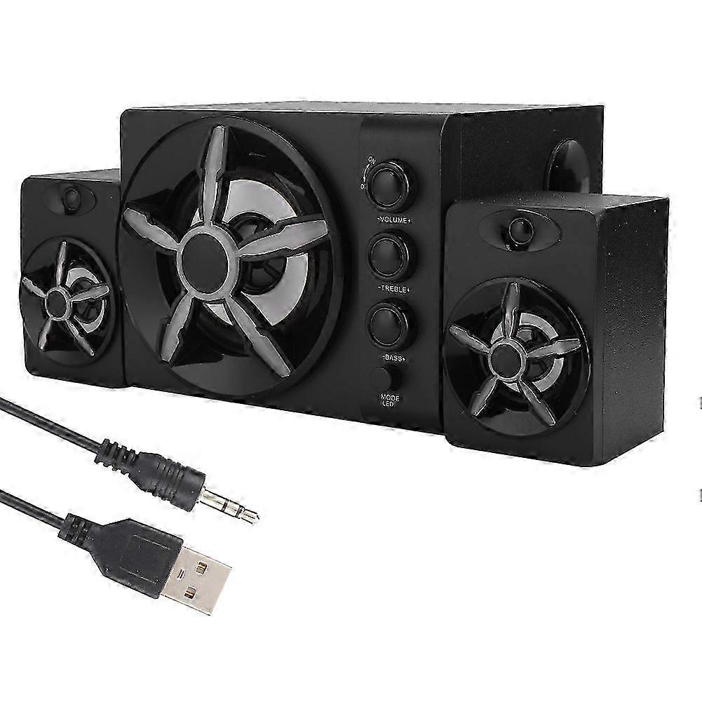 2025 Desktop Notebook 2.1 Subwoofer Computer Accessory SADA D-215 for Mobile Phones / Tablets