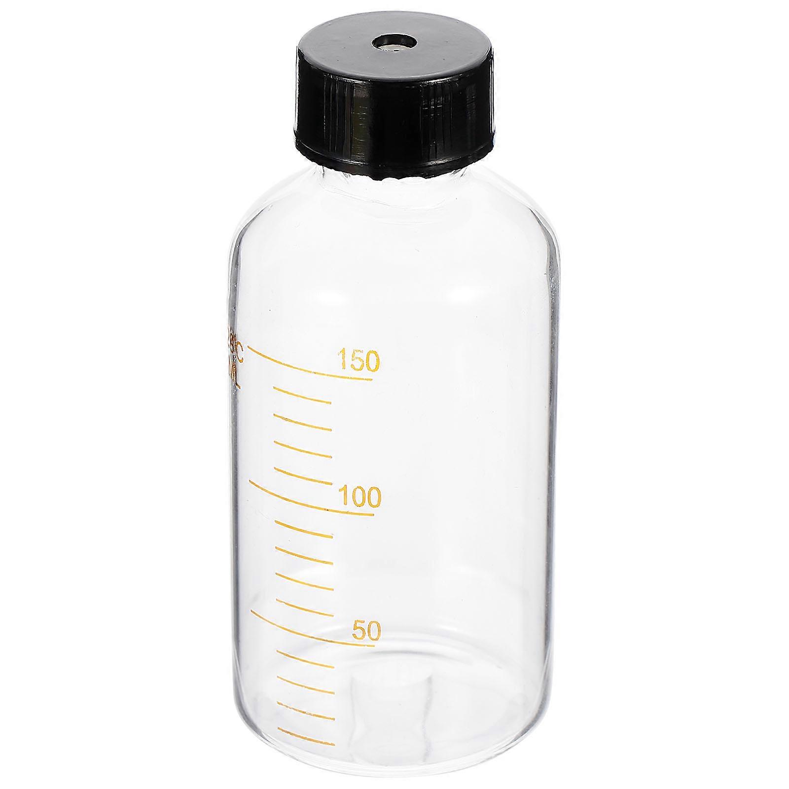 Top Space Vial Glass Reagent Vial for Storage 1Pcs Clear Liquid Bottle