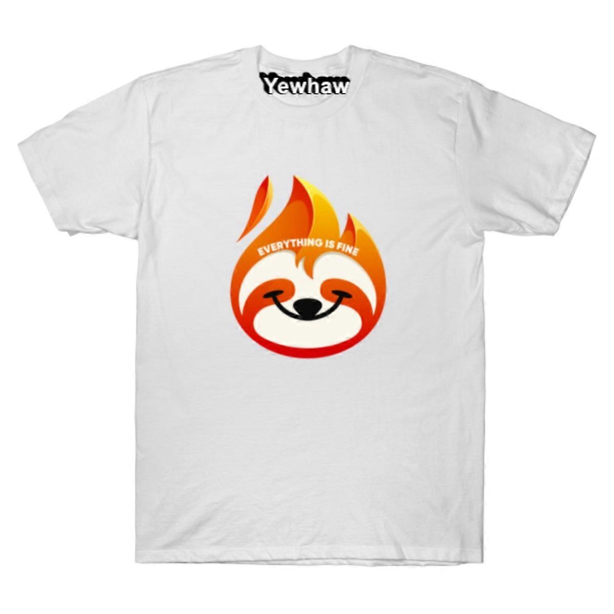 Everything Is Fine - Sloth T-shirt