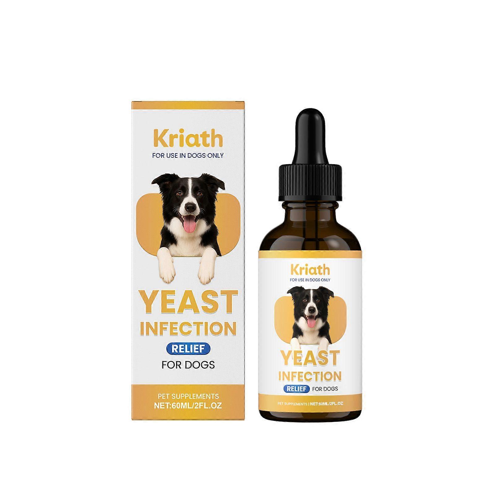 Kriath Dog Skin Care Drops Are For Daily Use And Gentle Moisturizing. Apply To Uncomfortable Areas Of Your Dog's Skin