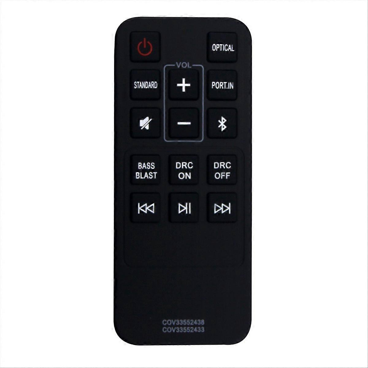 Remote Control Replacement for LG 2.0 Channel Compact Sound Bar SK1