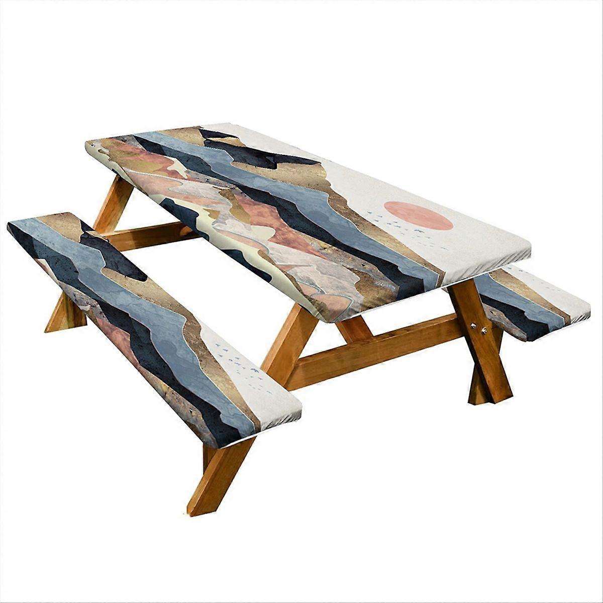 Wild Dining Table Cover, Windproof & Waterproof Wild MEA Table