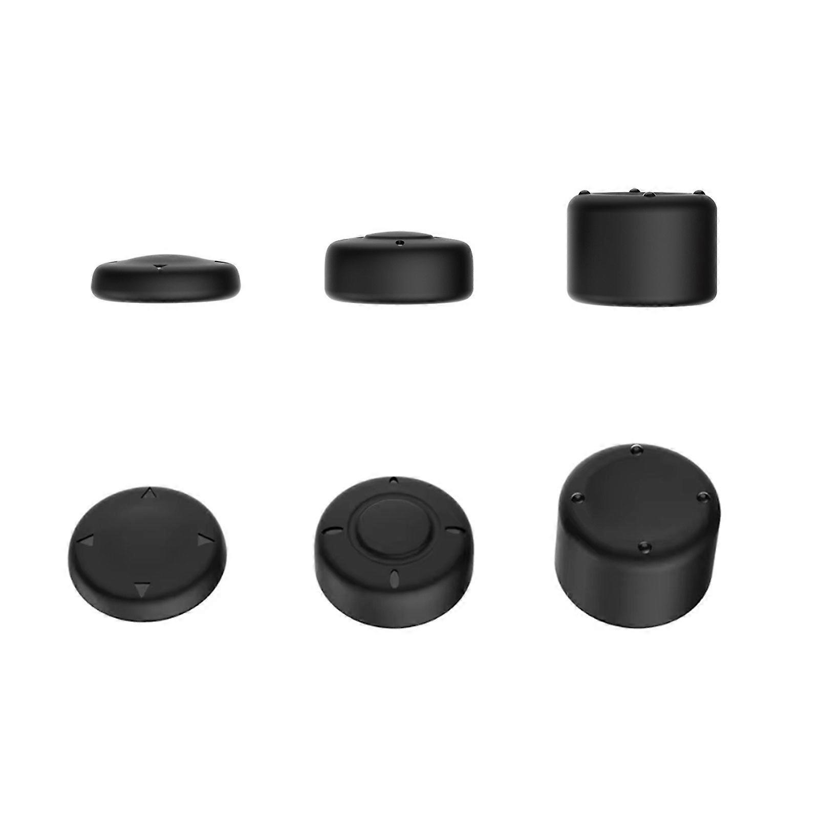 6pcs Replacement Thumbstick Cover Joystick Grip Caps Rocker Cover Soft Protective Caps for NS2 Controller Multicolor