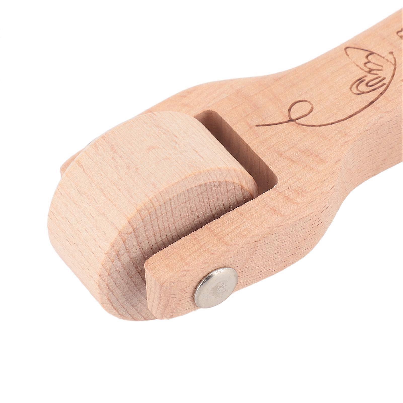 Seam Roller Easy to Use Solid Wood Sewing Roller Tool Ergonomic Handle Comfortable Grip Quilting Pressing Roller for Tailor