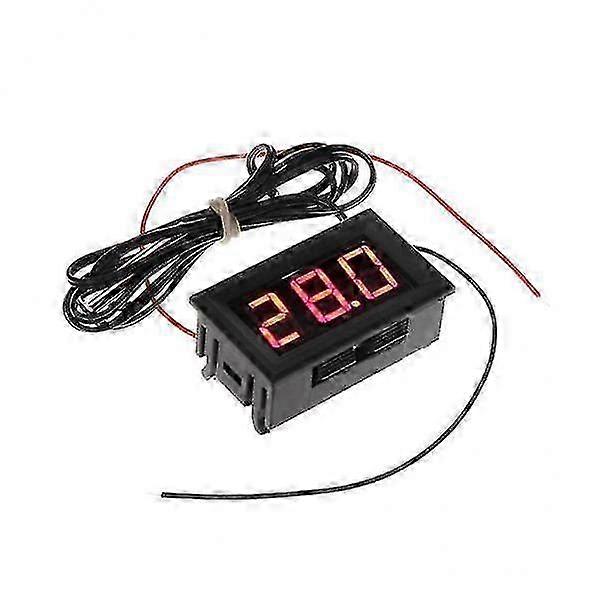 2xLCD Digital Fridge Aquarium Temperature Display Testers Thermometers Red