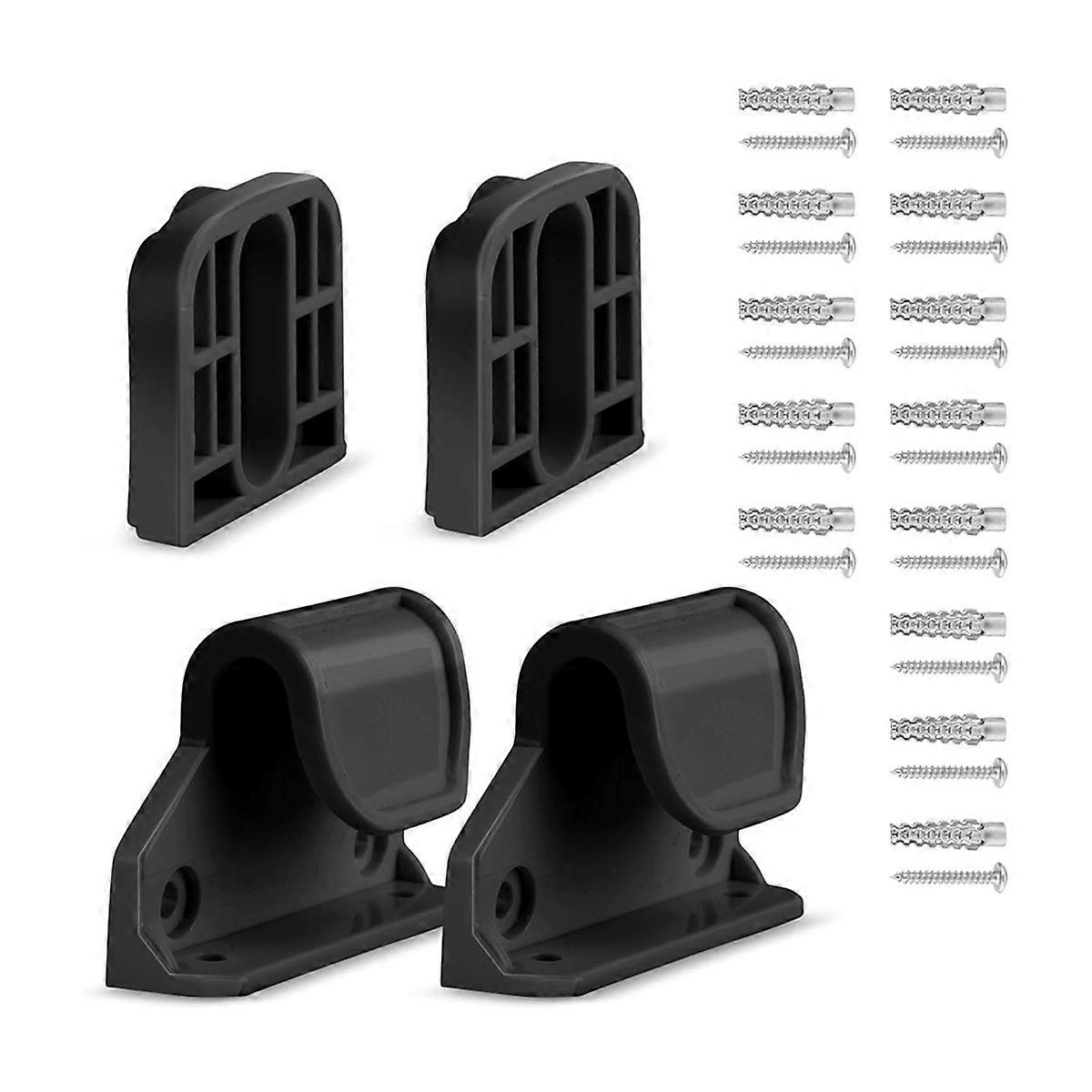 Retractable Baby Gate Replacement Parts, Black