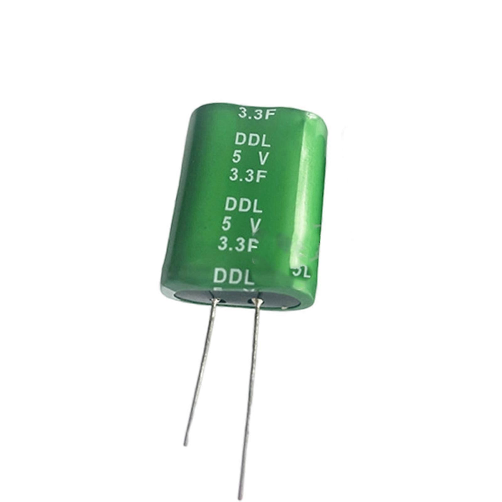 21mm Super Capacitor 3.3F 5V High Pulse Power Backup For Space Limited Electronics Designs Multicolor