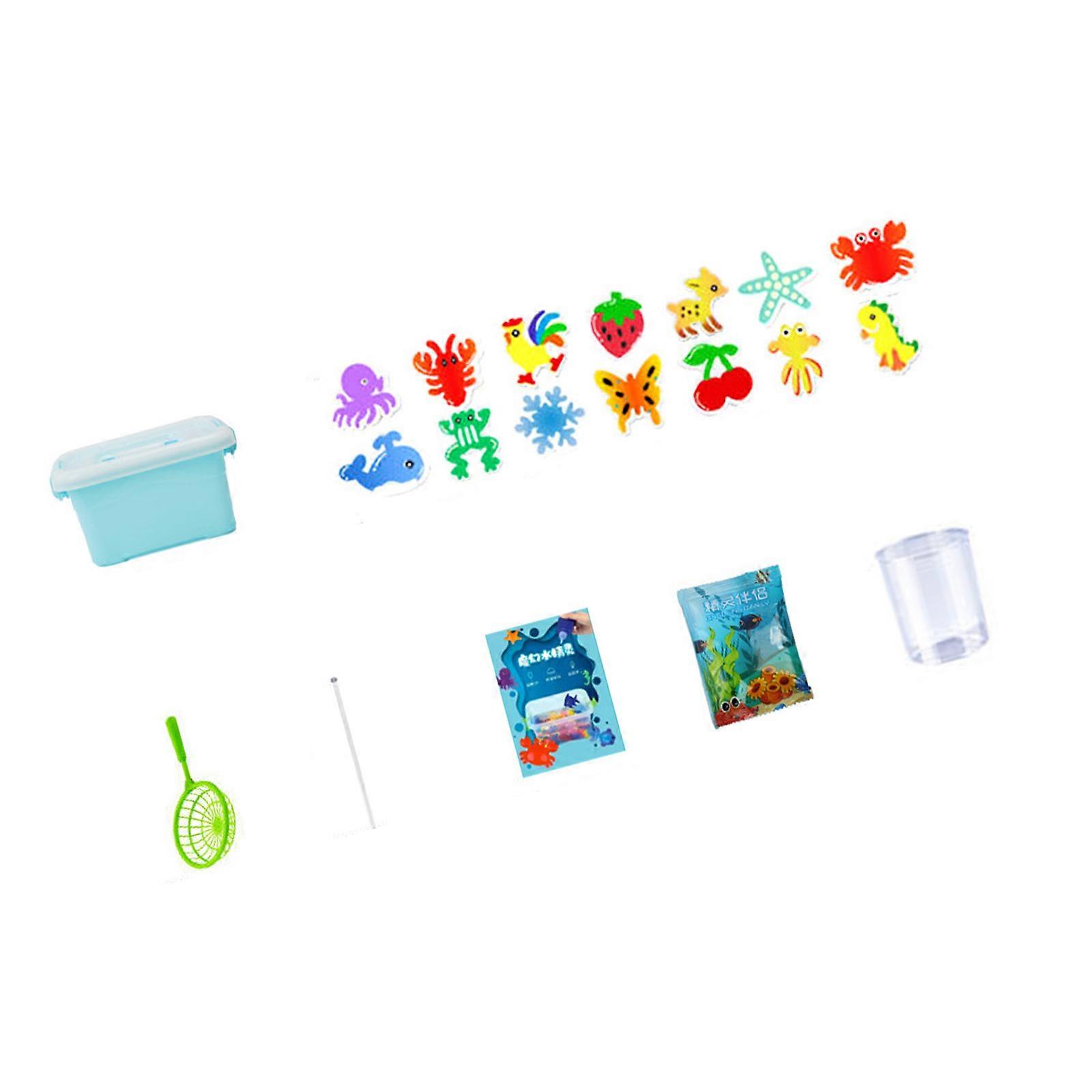 Water Jelly Art Kits with Molds STEM Educational Activity Toy For Parent Child Interaction Creative Craft Project Toy Multicolor