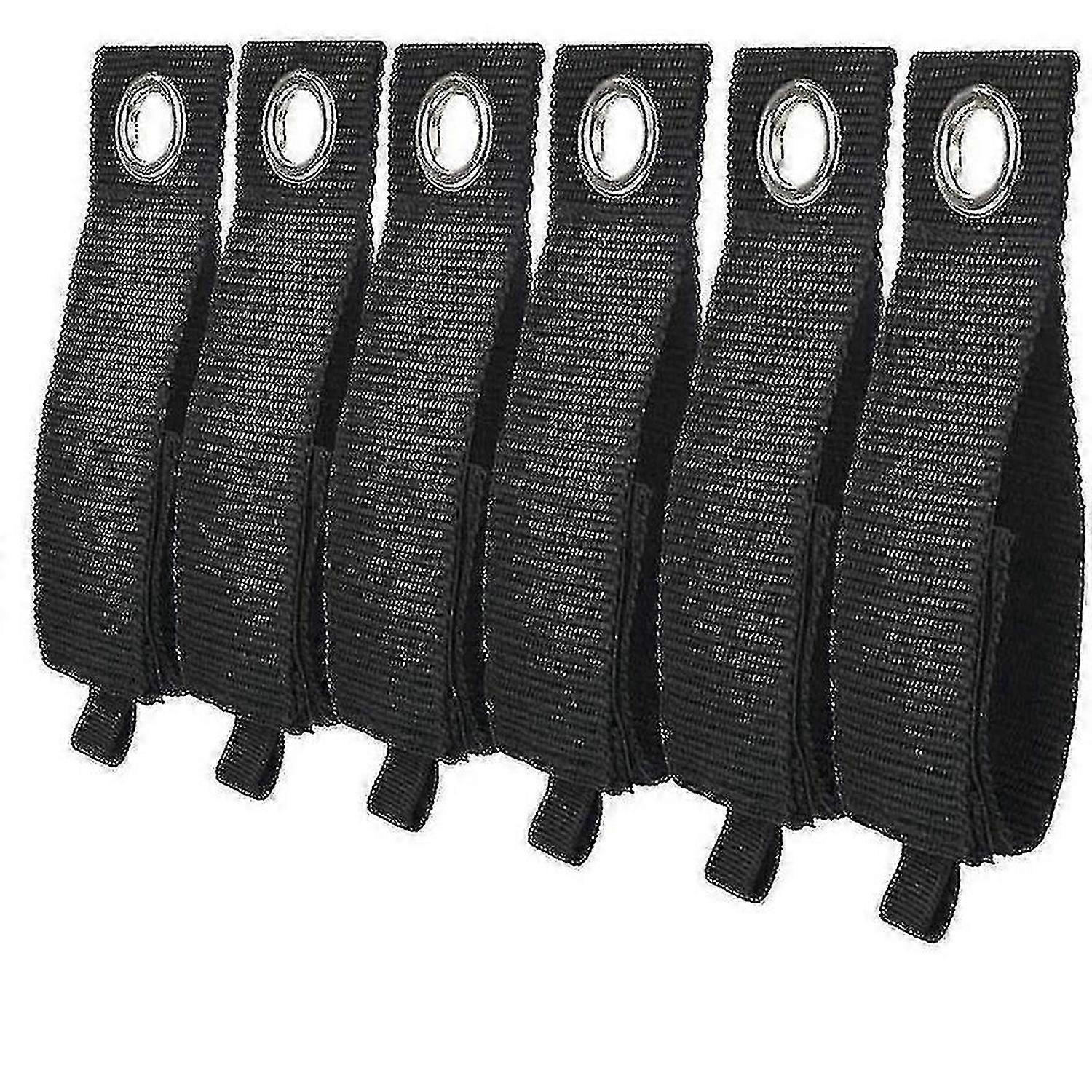 6 Pcs Hook and Loop Extension Cord Holder, Cable Organizer H