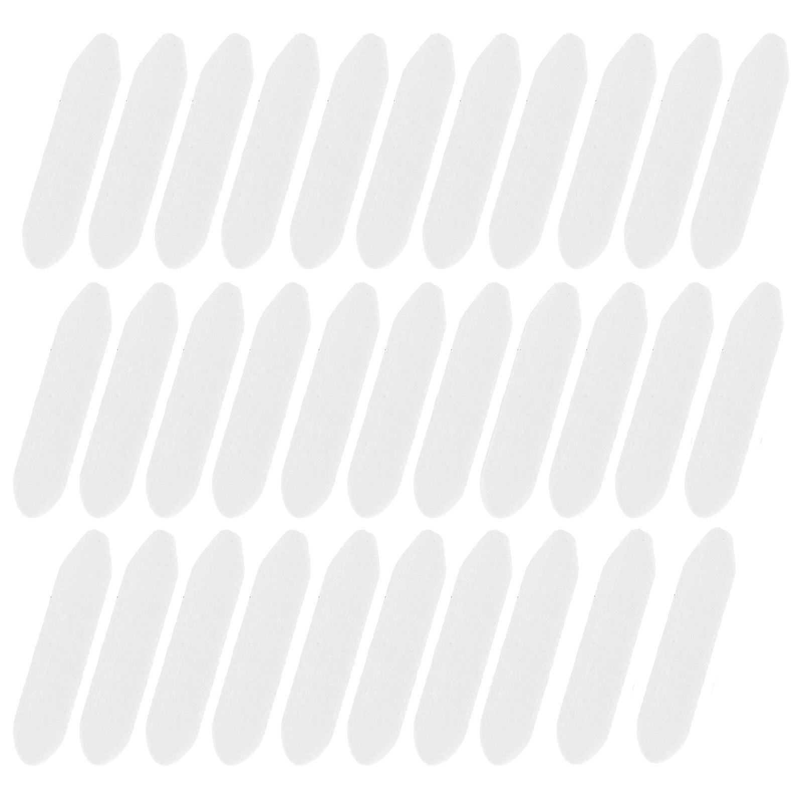 20Pcs Paint Marker Replacement Nibs for Writing Drawing Marking Crafted from Polyester Fiber in White Color